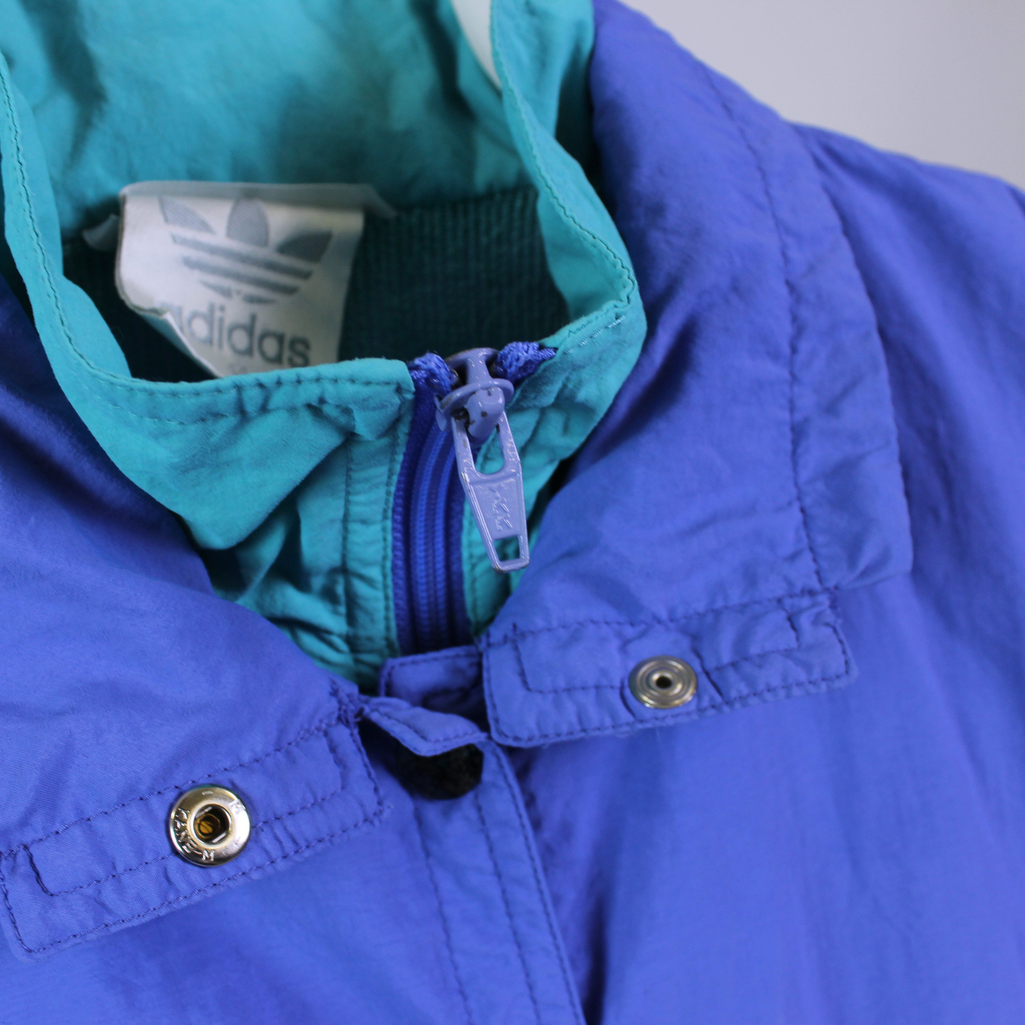 Adidas vintage adidas tracksuit light jacket rare Size US M / EU 48-50 / 2 - 2 Thumbnail