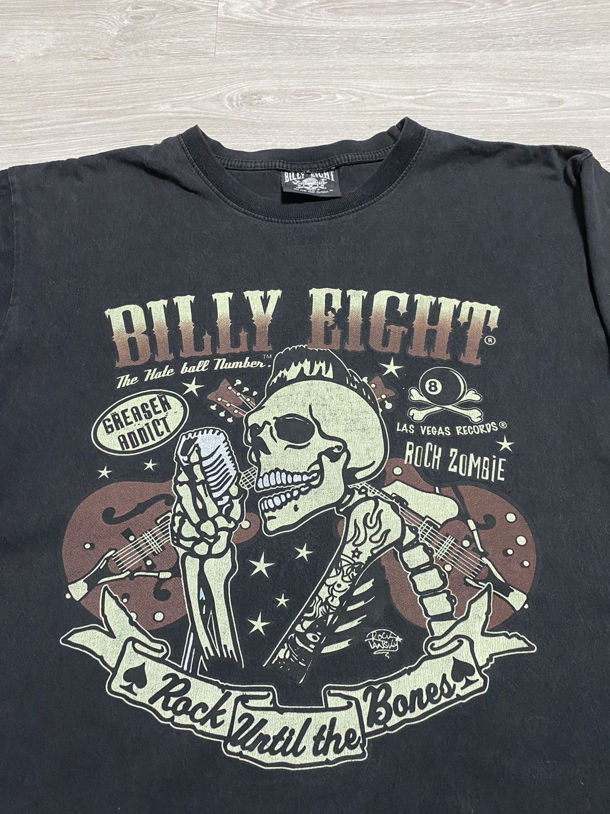 Vintage Vintage Steals Billy Eight Las Vegas tee big logo 8 Size US L / EU 52-54 / 3 - 2 Thumbnail