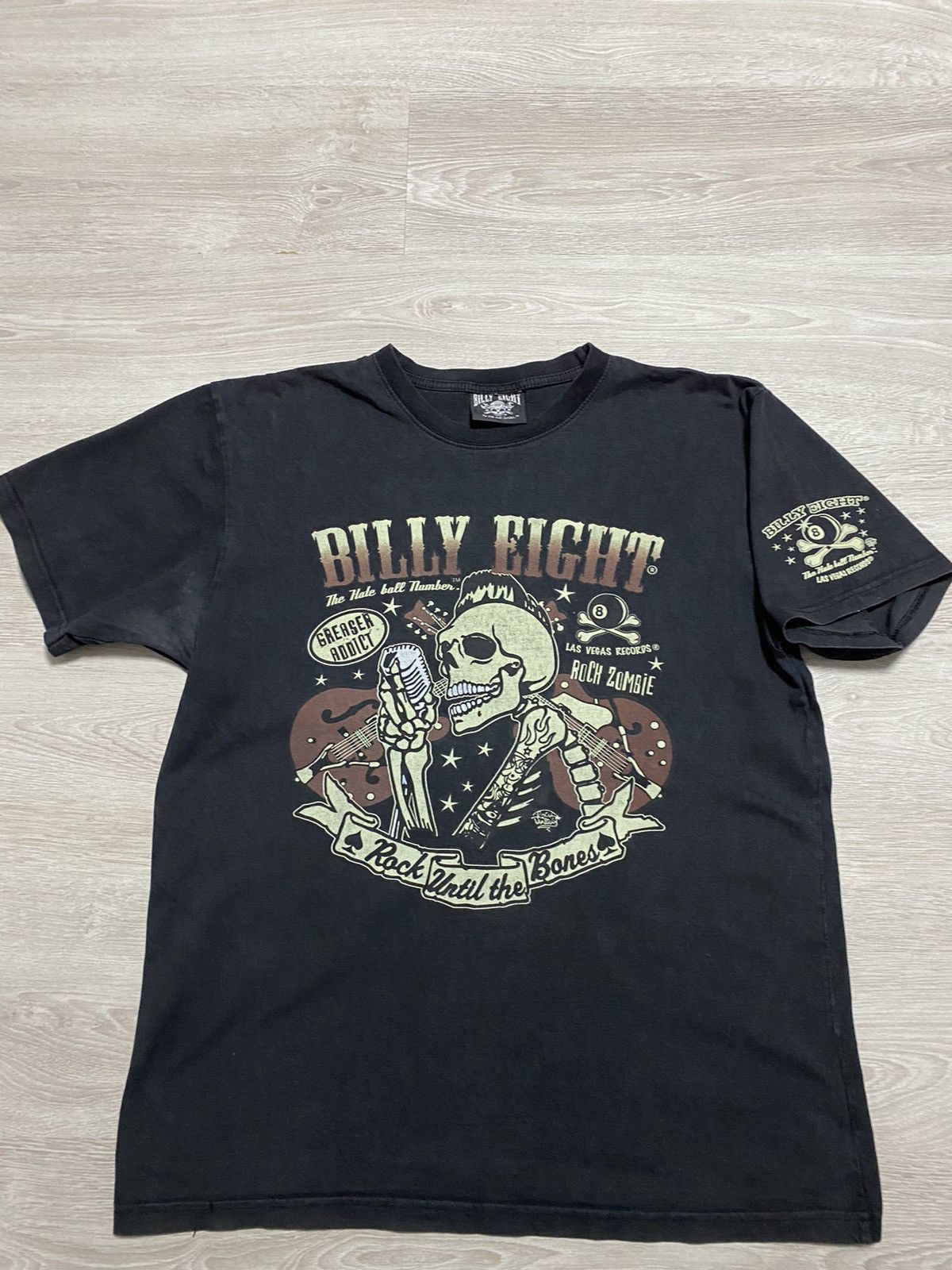 Vintage Vintage Steals Billy Eight Las Vegas tee big logo 8 Size US L / EU 52-54 / 3 - 1 Thumbnail