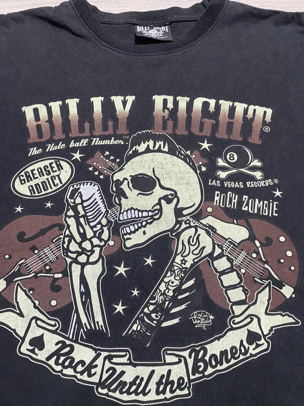 Vintage Vintage Steals Billy Eight Las Vegas tee big logo 8 Size US L / EU 52-54 / 3 - 6 Thumbnail