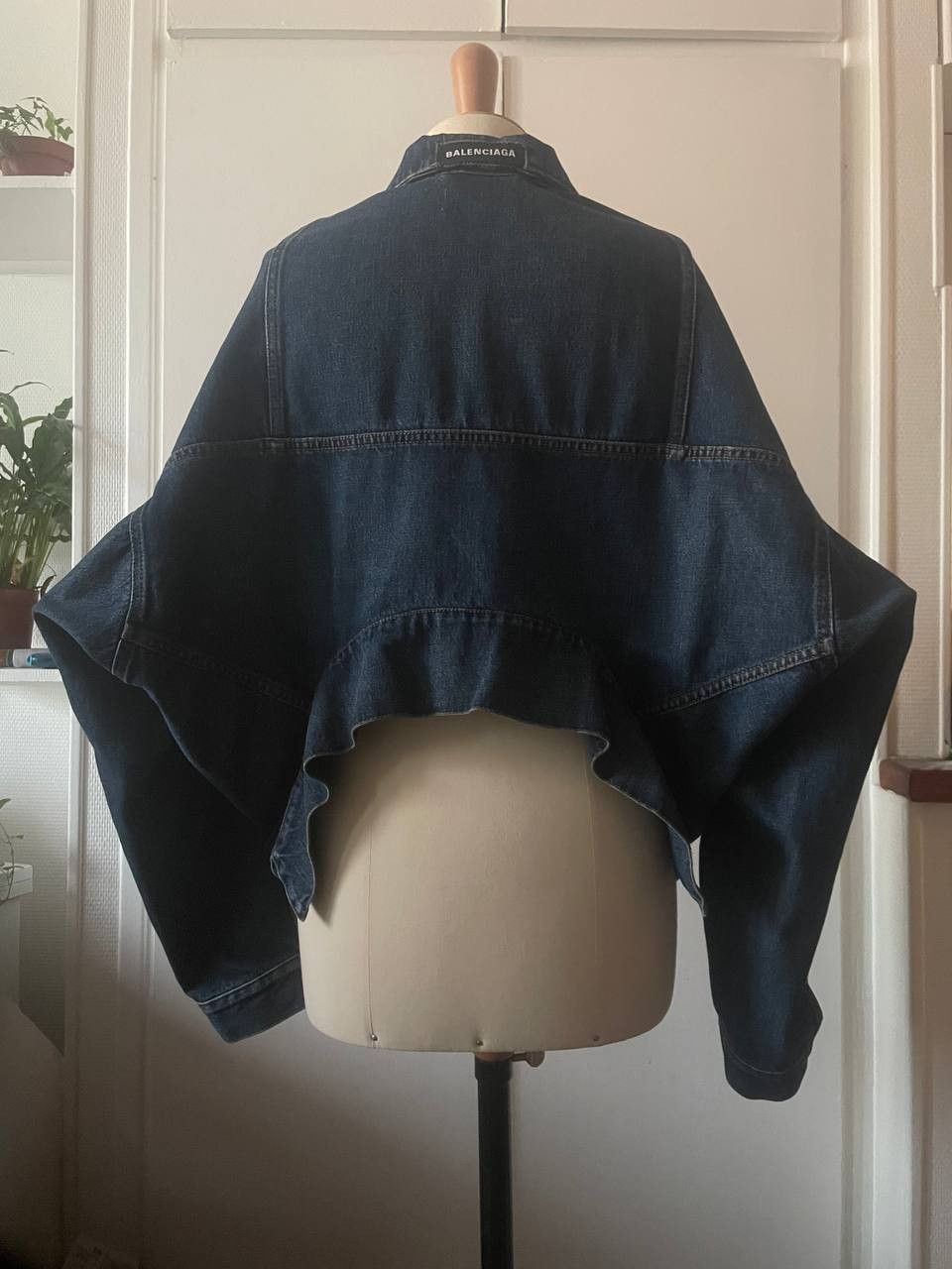 Balenciaga Upside down denim jacket BALENCIAGA Size US S / EU 44-46 / 1 - 2 Thumbnail