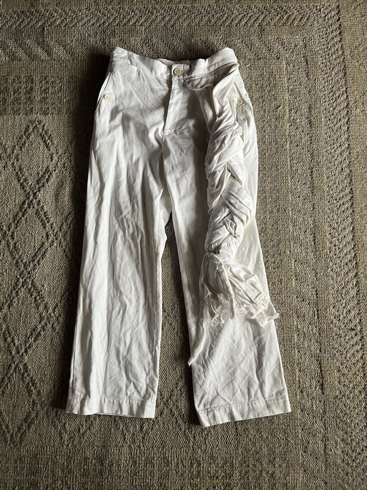 Comme des Garcons Homme Plus 2002 Comme des Garcons Knotted Rope Pant Size US 30 / EU 46 - 1 Thumbnail