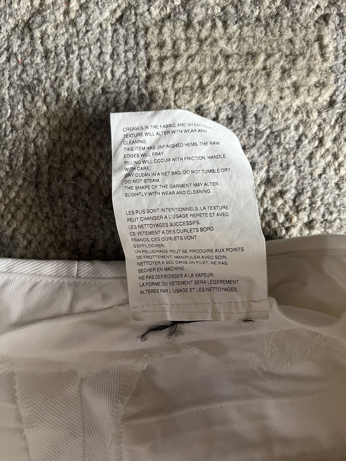 Comme des Garcons Homme Plus 2002 Comme des Garcons Knotted Rope Pant Size US 30 / EU 46 - 8 Thumbnail