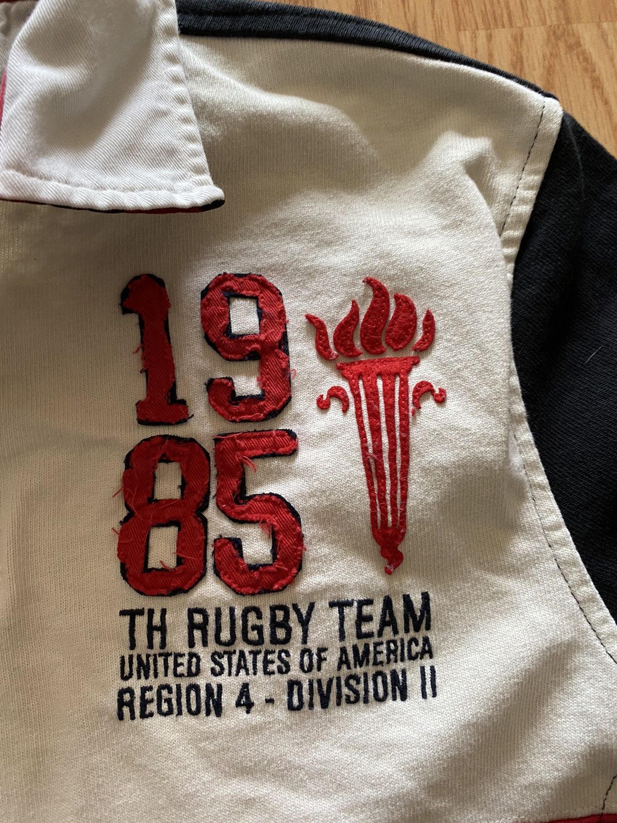 Tommy Hilfiger Vintage Tommy Hilfiger Rugby Polo Longsleeve Shirt Size US M / EU 48-50 / 2 - 4 Thumbnail