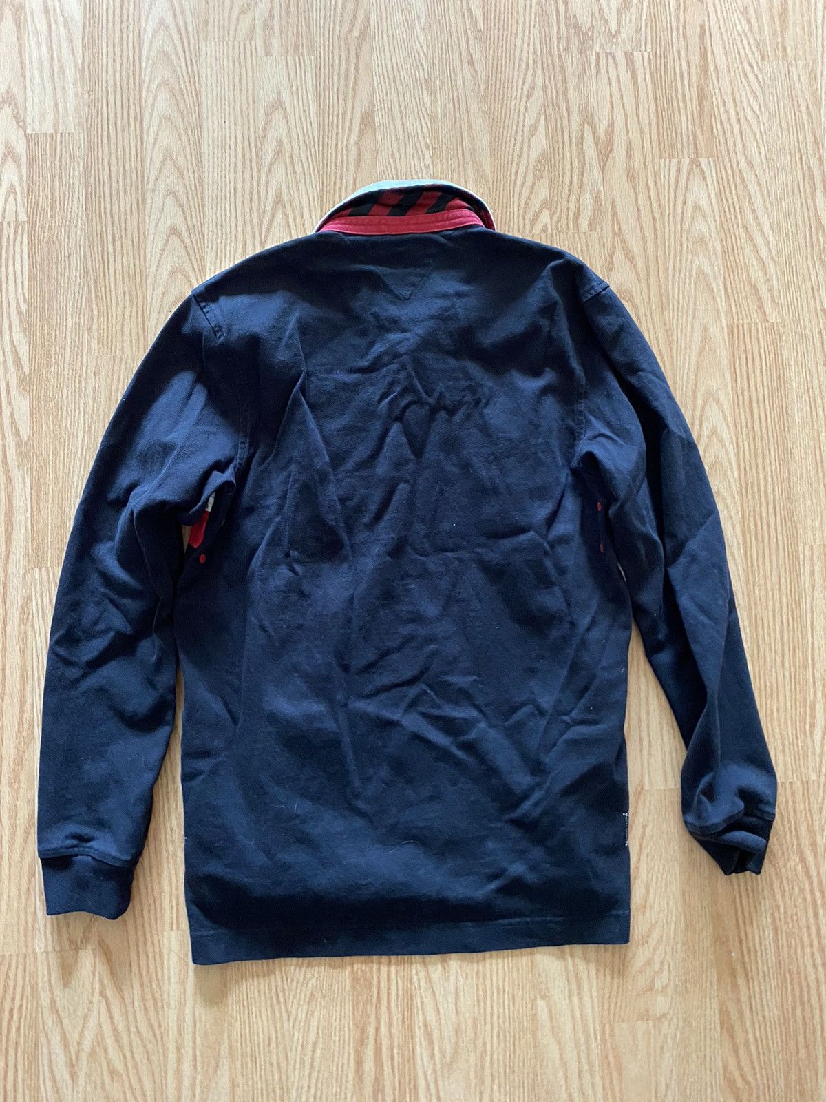 Tommy Hilfiger Vintage Tommy Hilfiger Rugby Polo Longsleeve Shirt Size US M / EU 48-50 / 2 - 12 Thumbnail
