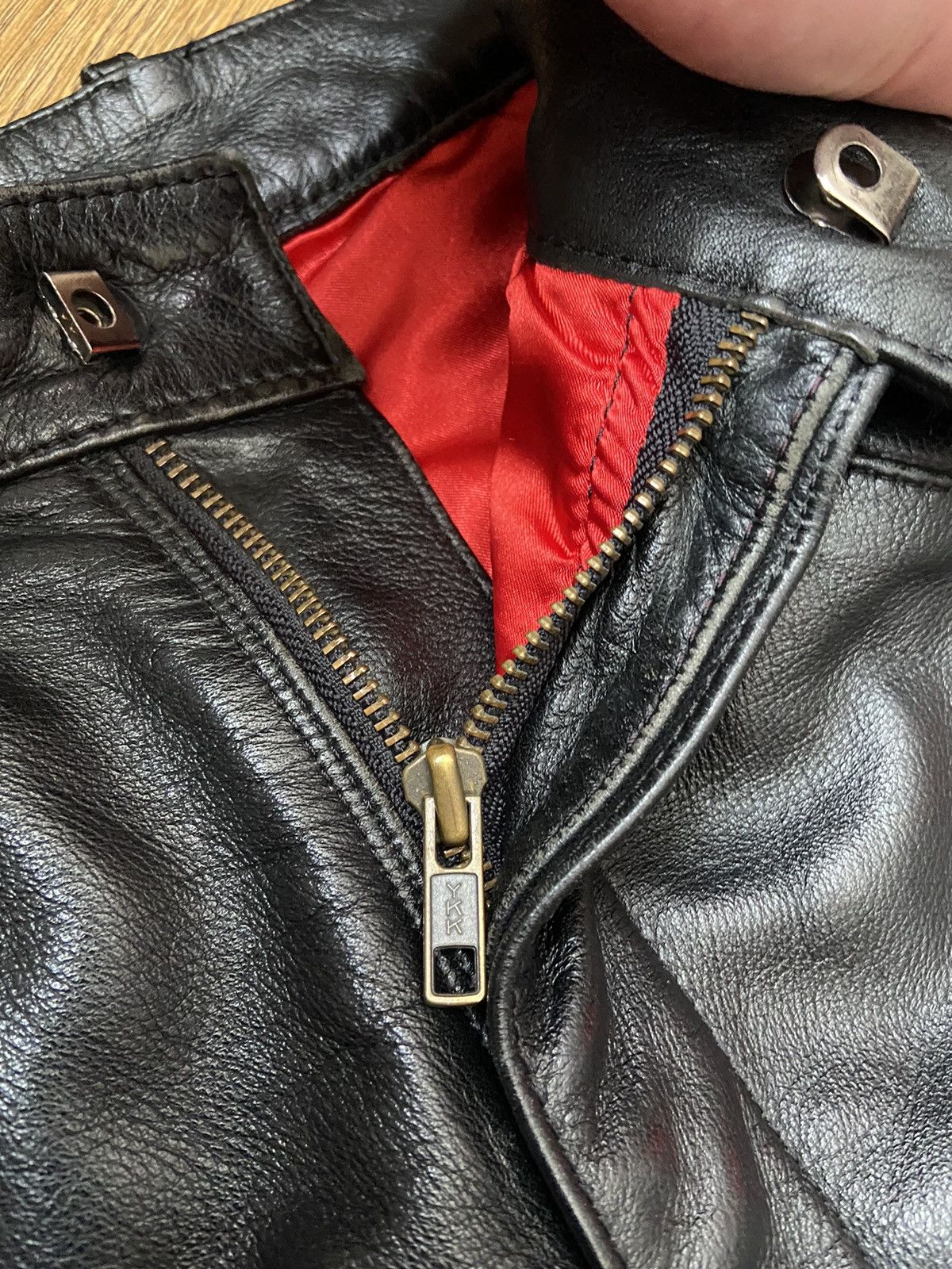 Vintage Vintage leather pants moto rare y2k Size US 34 / EU 50 - 4 Thumbnail