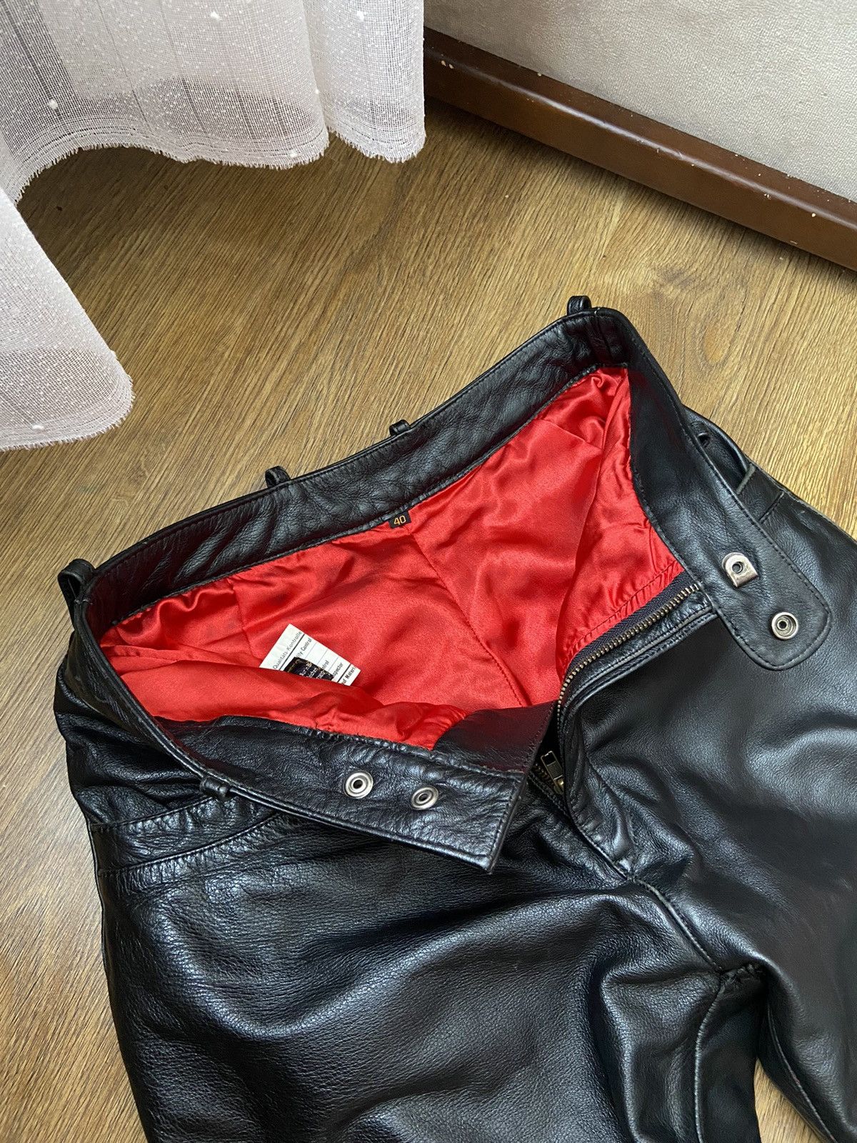 Vintage Vintage leather pants moto rare y2k Size US 34 / EU 50 - 7 Thumbnail