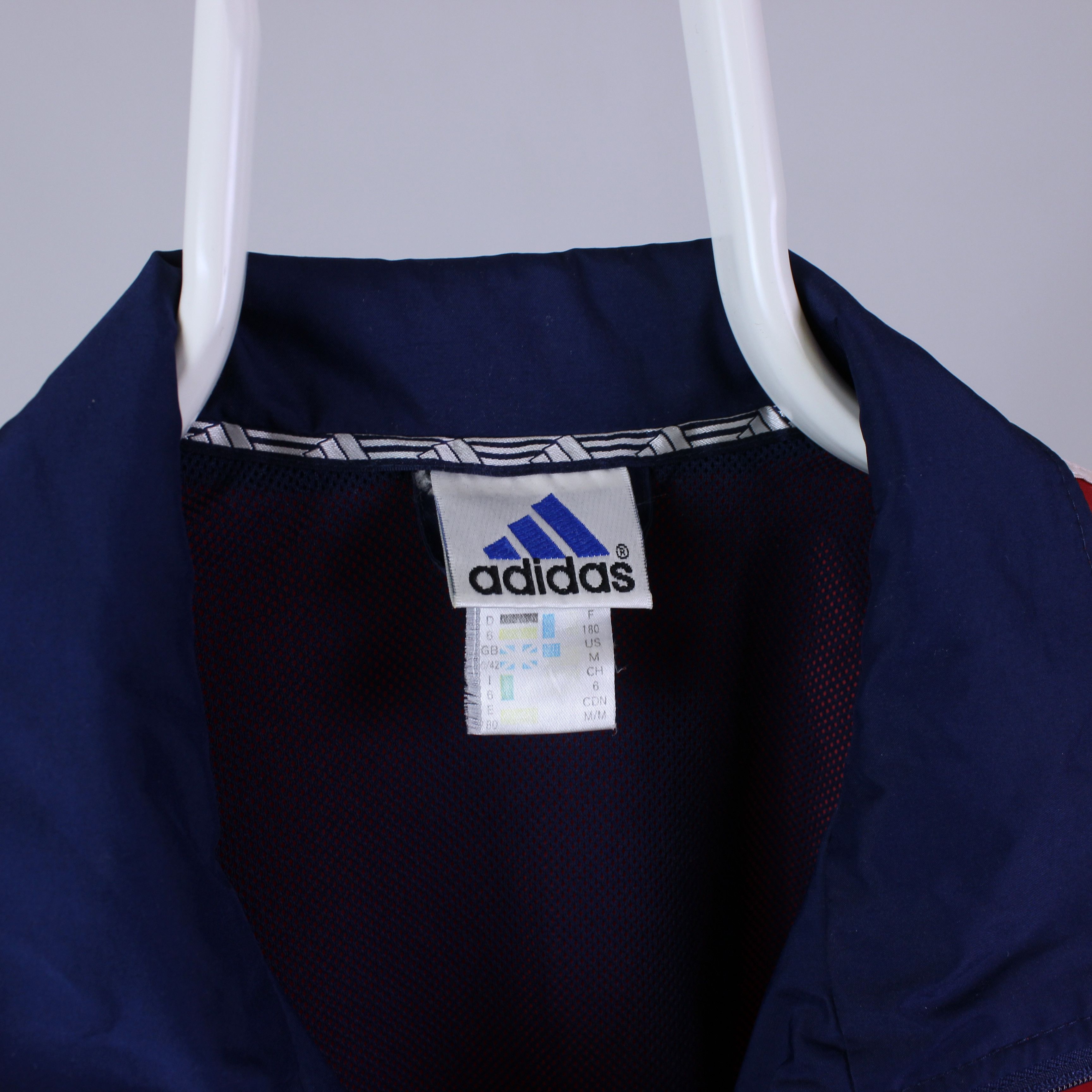 Adidas Vintage Adidas light jacket rare tracksuit Size US L / EU 52-54 / 3 - 4 Thumbnail