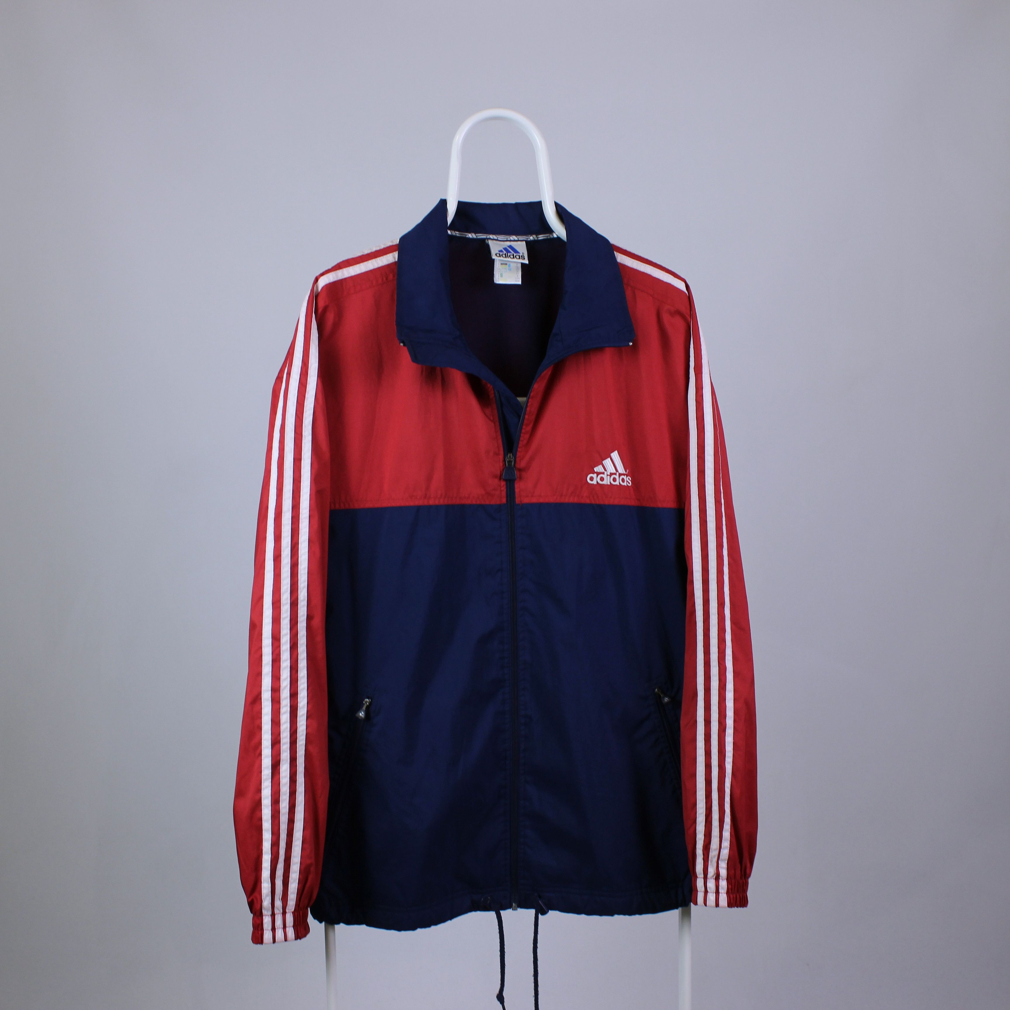 Adidas Vintage Adidas light jacket rare tracksuit Size US L / EU 52-54 / 3 - 3 Thumbnail