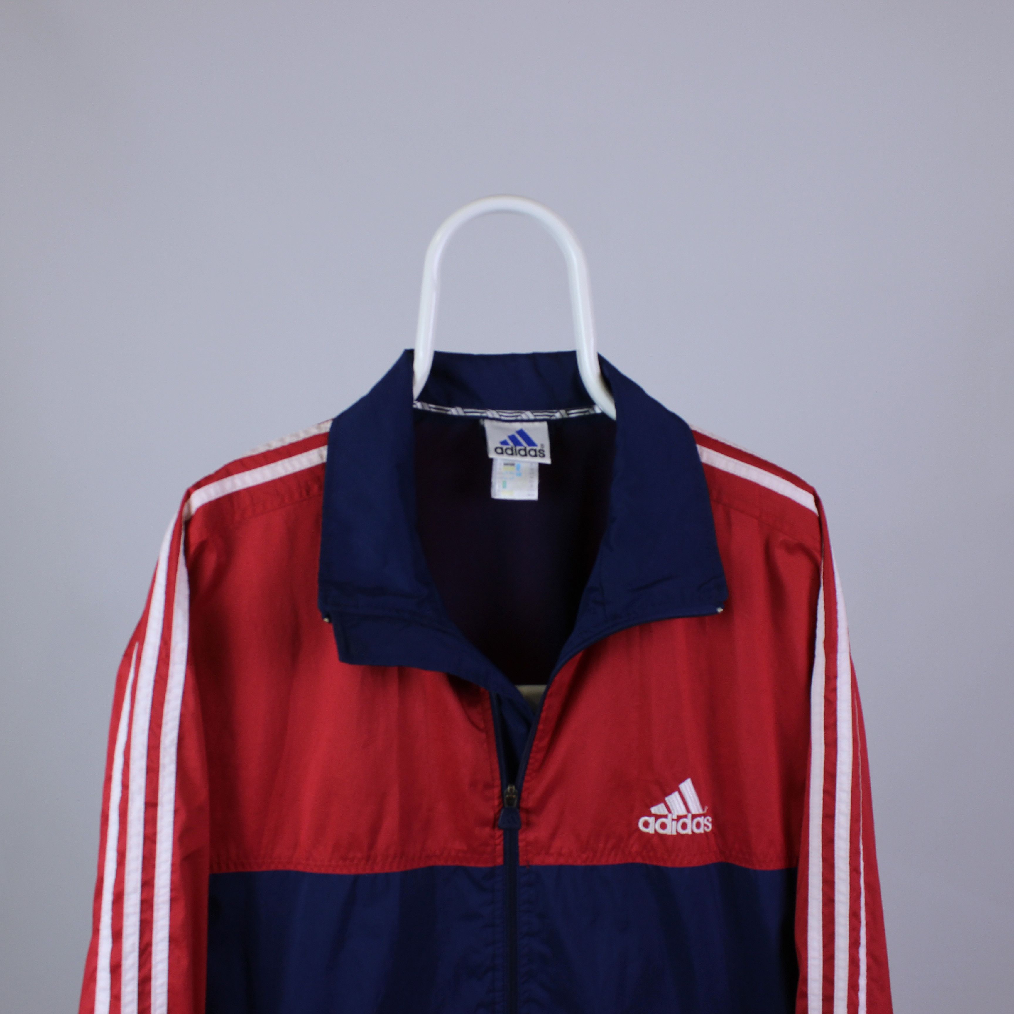 Adidas Vintage Adidas light jacket rare tracksuit Size US L / EU 52-54 / 3 - 1 Thumbnail