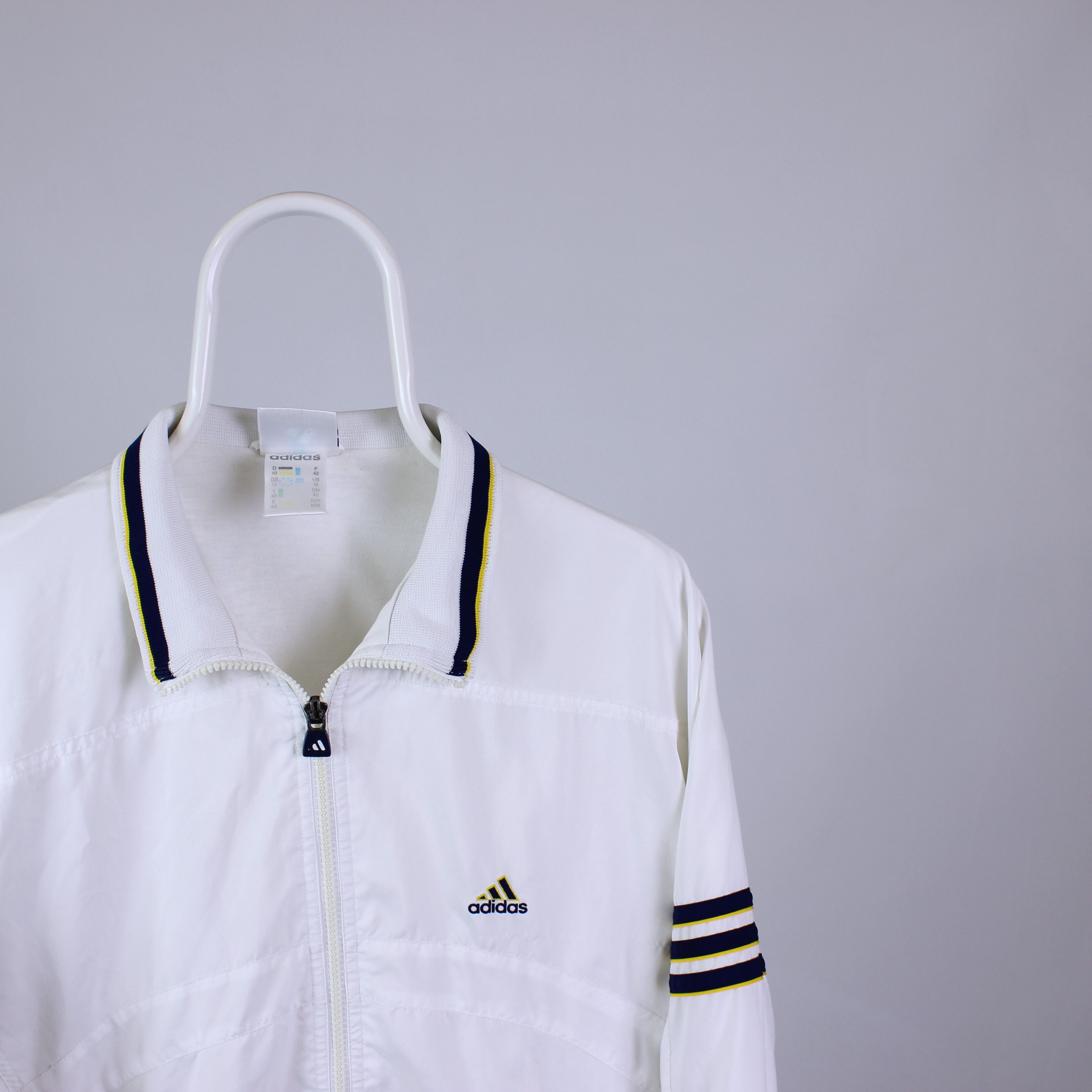 Adidas Vintage adidas tracksuit jacket rare logo Size US M / EU 48-50 / 2 - 3 Thumbnail