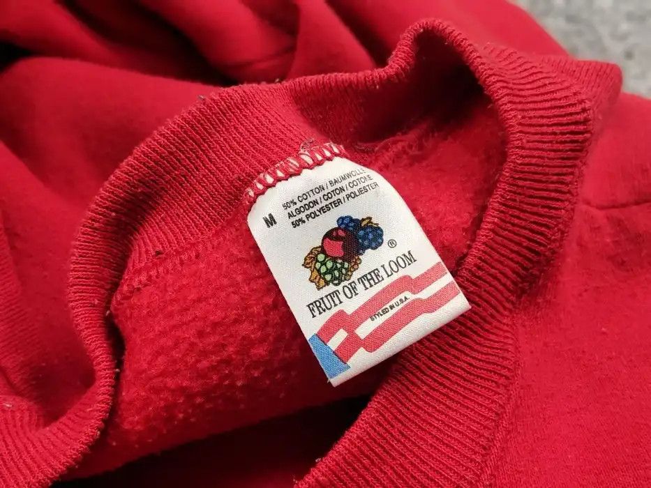 Fruit Of The Loom Vintage 80's Fruit Of The Loom USA Blank Crewneck Sweatshirt Size US M / EU 48-50 / 2 - 8 Thumbnail
