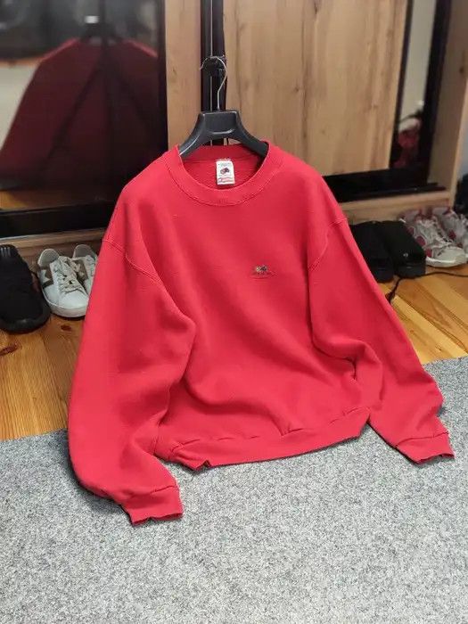 Fruit Of The Loom Vintage 80's Fruit Of The Loom USA Blank Crewneck Sweatshirt Size US M / EU 48-50 / 2 - 10 Thumbnail