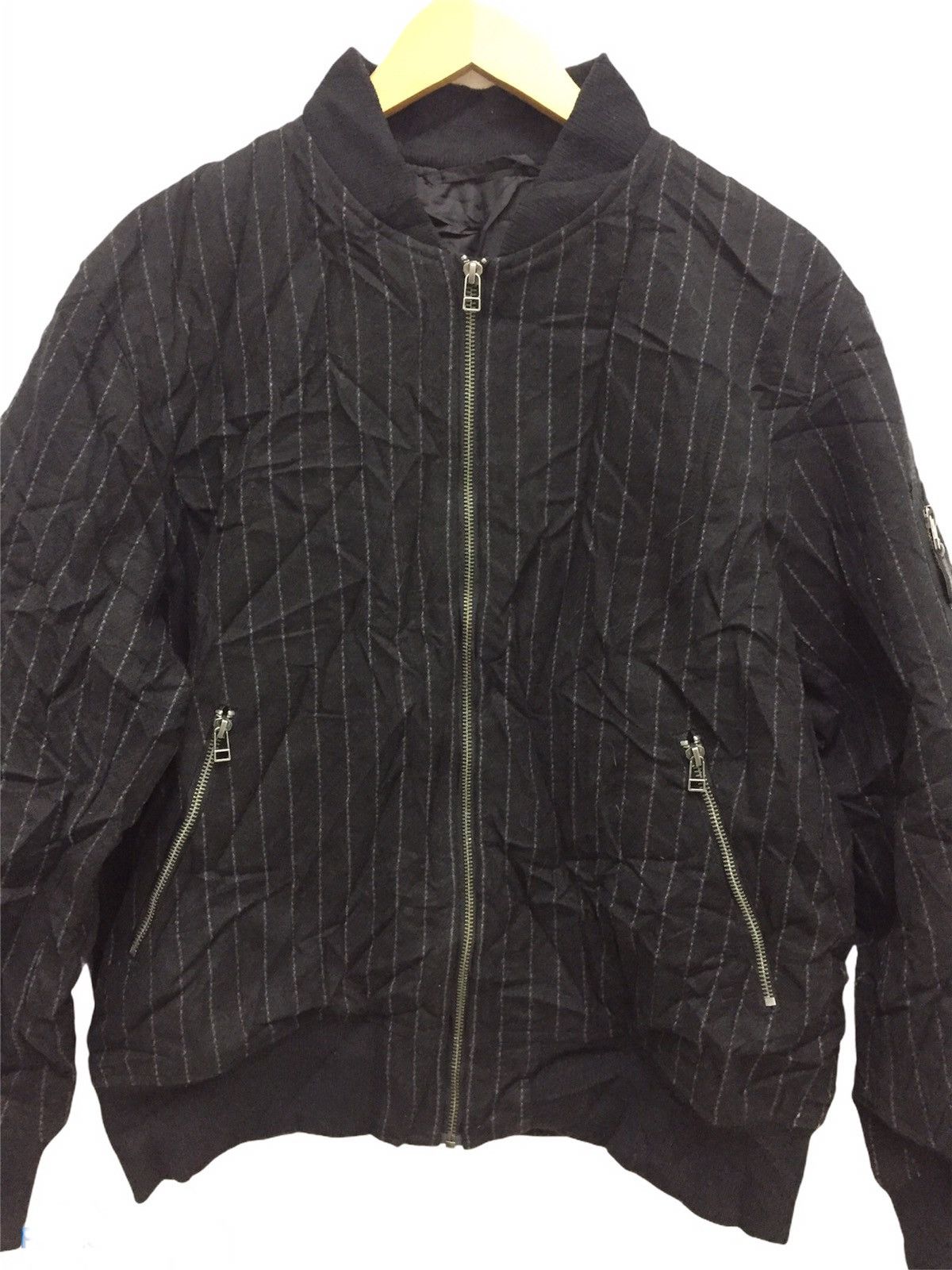Japanese Brand Japanese Brand GU Bomber Jacket Size US XL / EU 56 / 4 - 2 Thumbnail