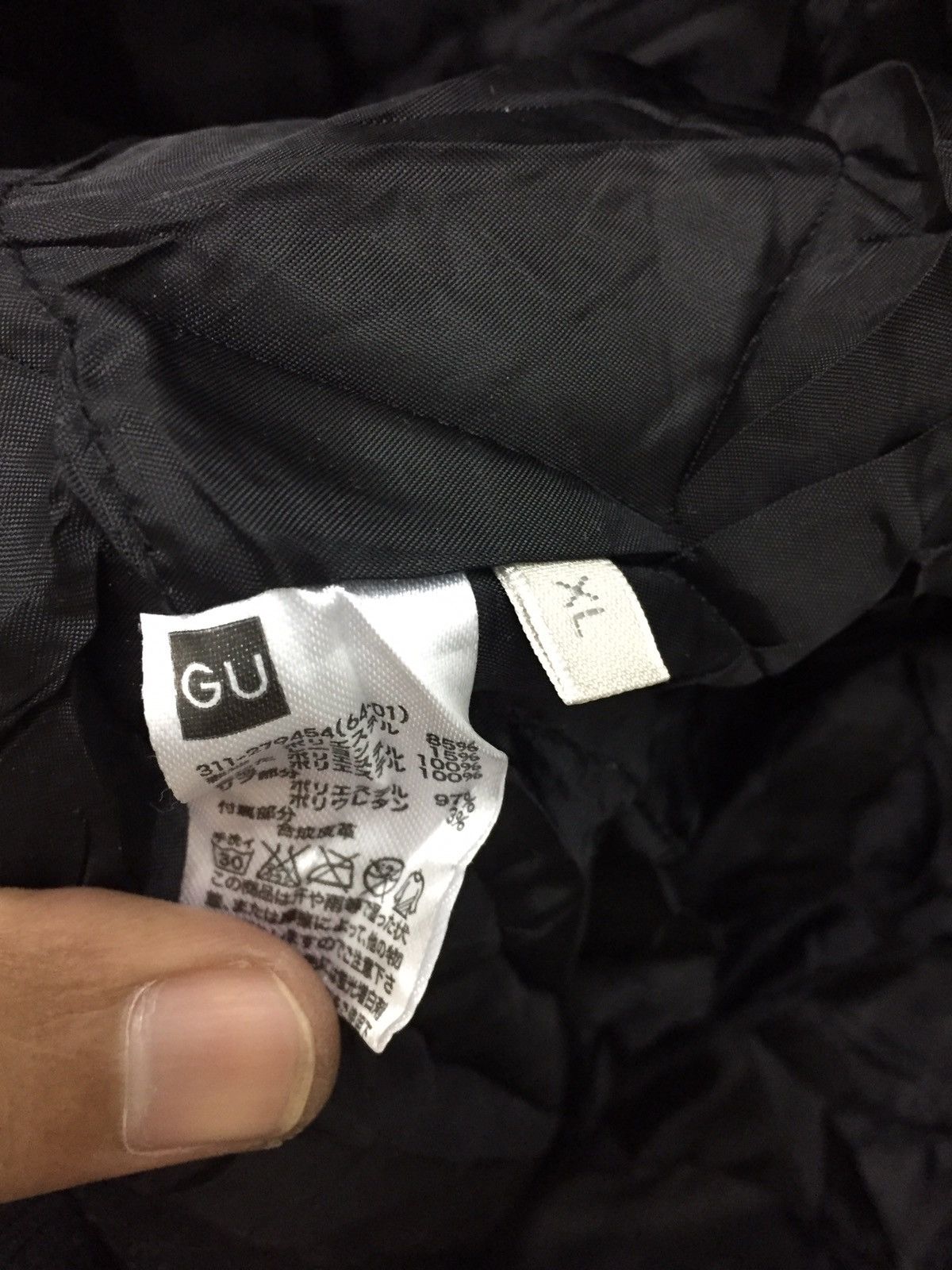 Japanese Brand Japanese Brand GU Bomber Jacket Size US XL / EU 56 / 4 - 9 Thumbnail
