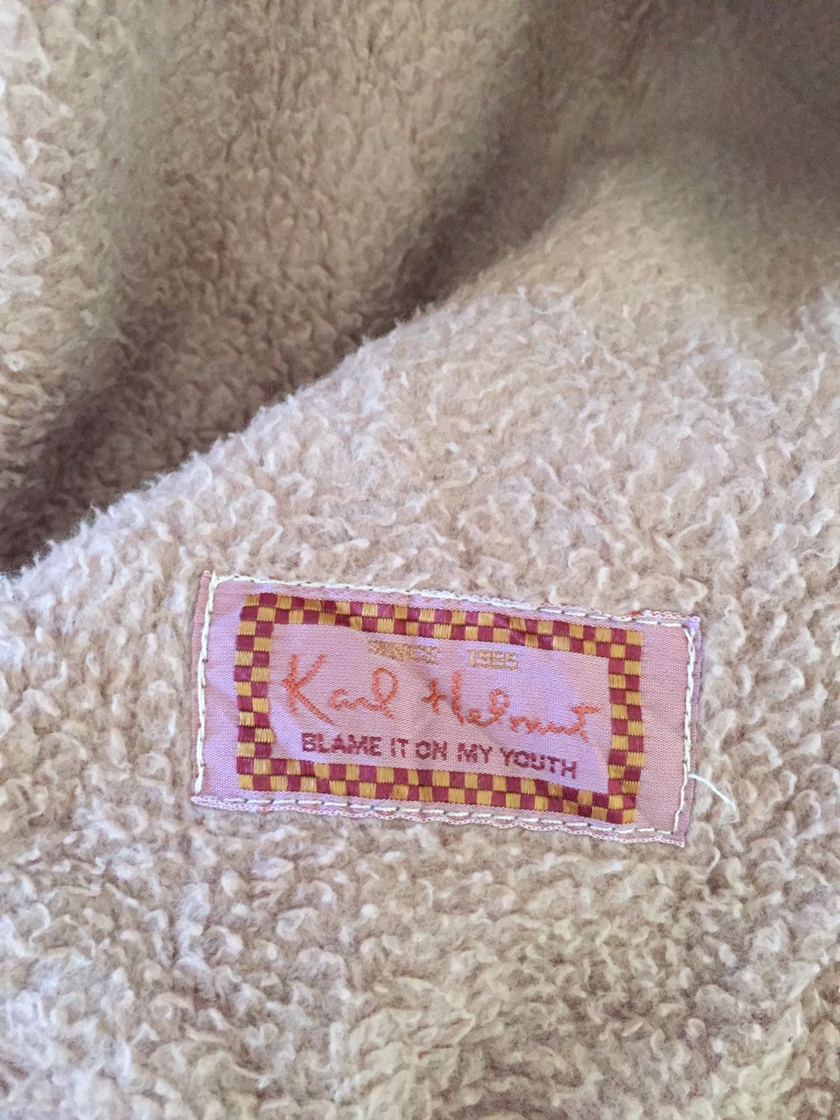 Japanese Brand Vintage Karl Helmut Quarter Zipper Fleece Jacket Size US L / EU 52-54 / 3 - 6 Thumbnail