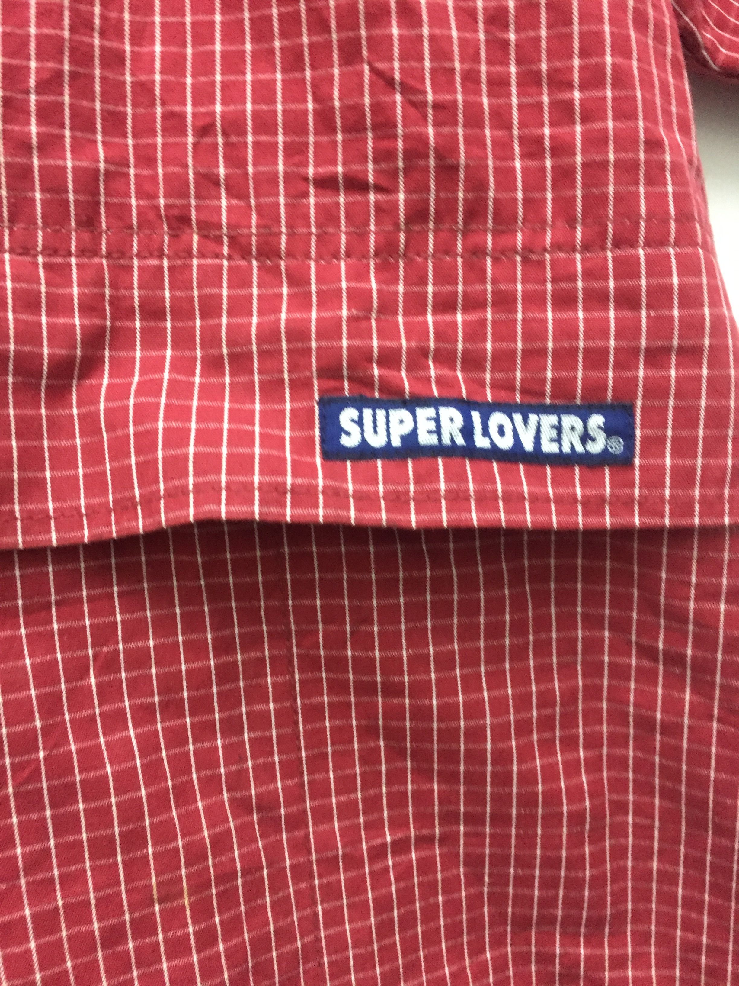 Japanese Brand Super Lovers Anorak Jacket Size M / US 6-8 / IT 42-44 - 6 Thumbnail