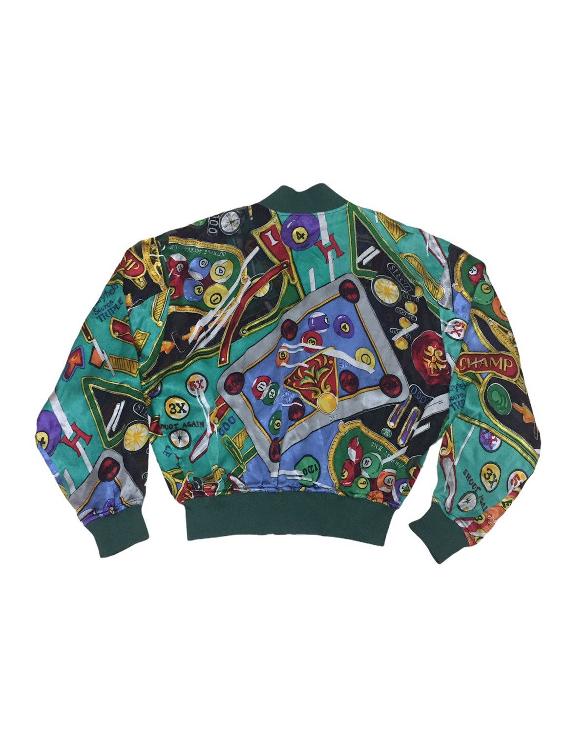 Japanese Brand Vintage Norihisa Ota Overprint Rayon Jacket Size L / US 10 / IT 46 - 3 Thumbnail