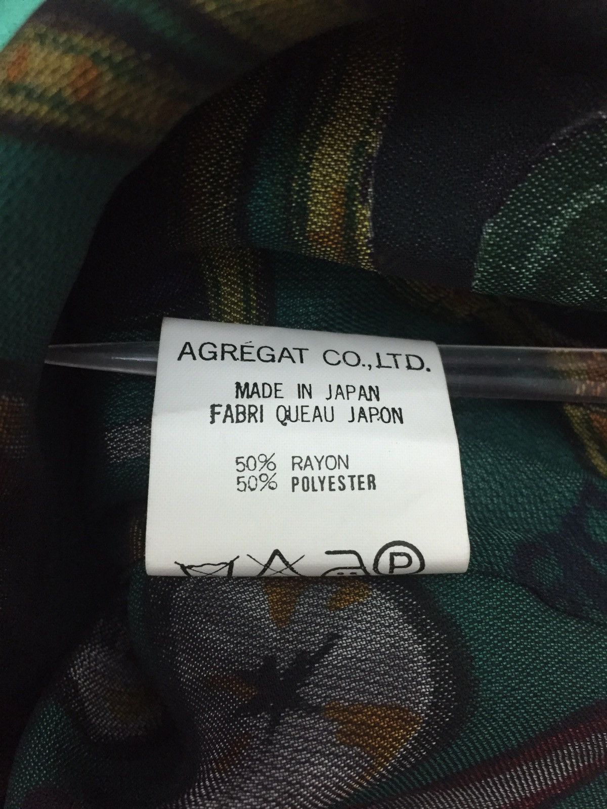Japanese Brand Vintage Norihisa Ota Overprint Rayon Jacket Size L / US 10 / IT 46 - 9 Thumbnail