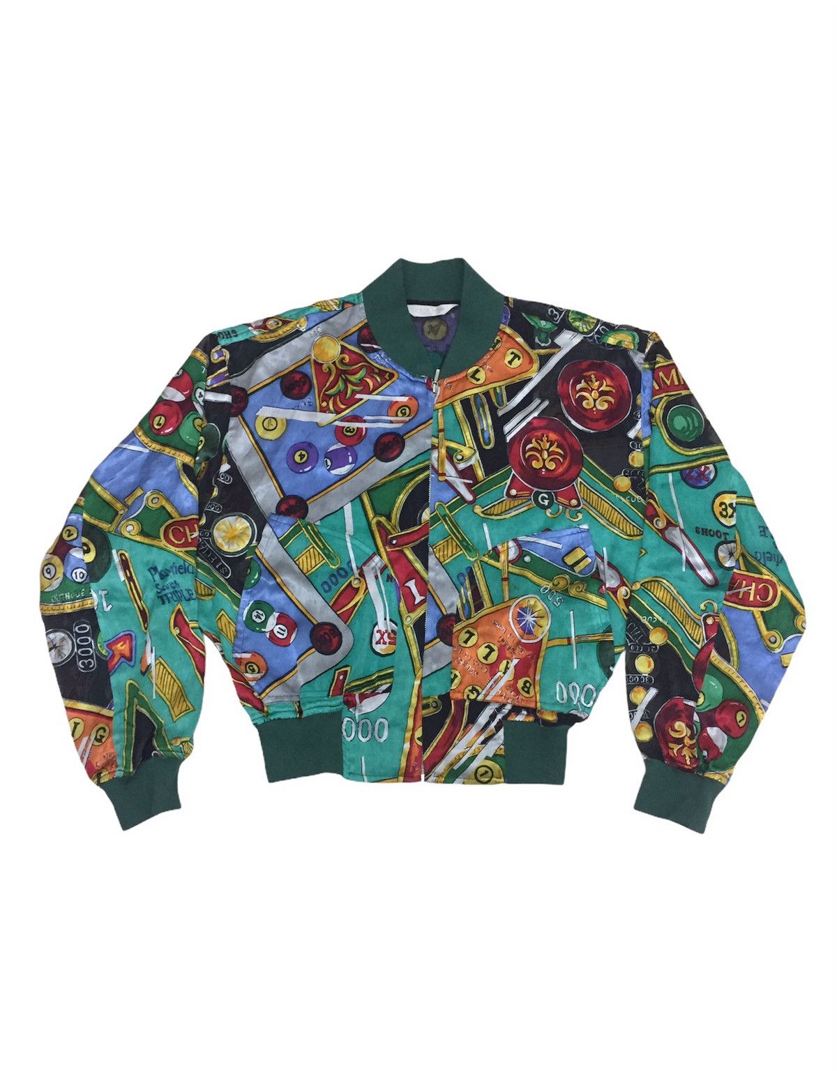 Japanese Brand Vintage Norihisa Ota Overprint Rayon Jacket Size L / US 10 / IT 46 - 1 Thumbnail