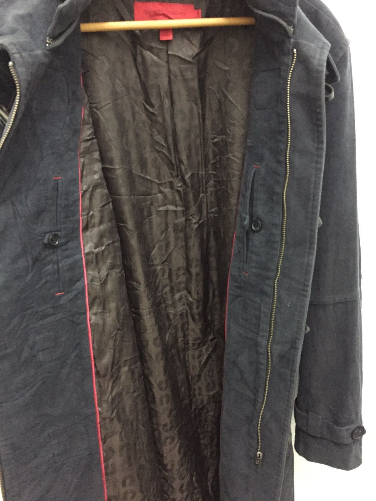 Charles Jourdan Charles Jourdan Italy Cupro Long Jacket Size US L / EU 52-54 / 3 - 7 Thumbnail