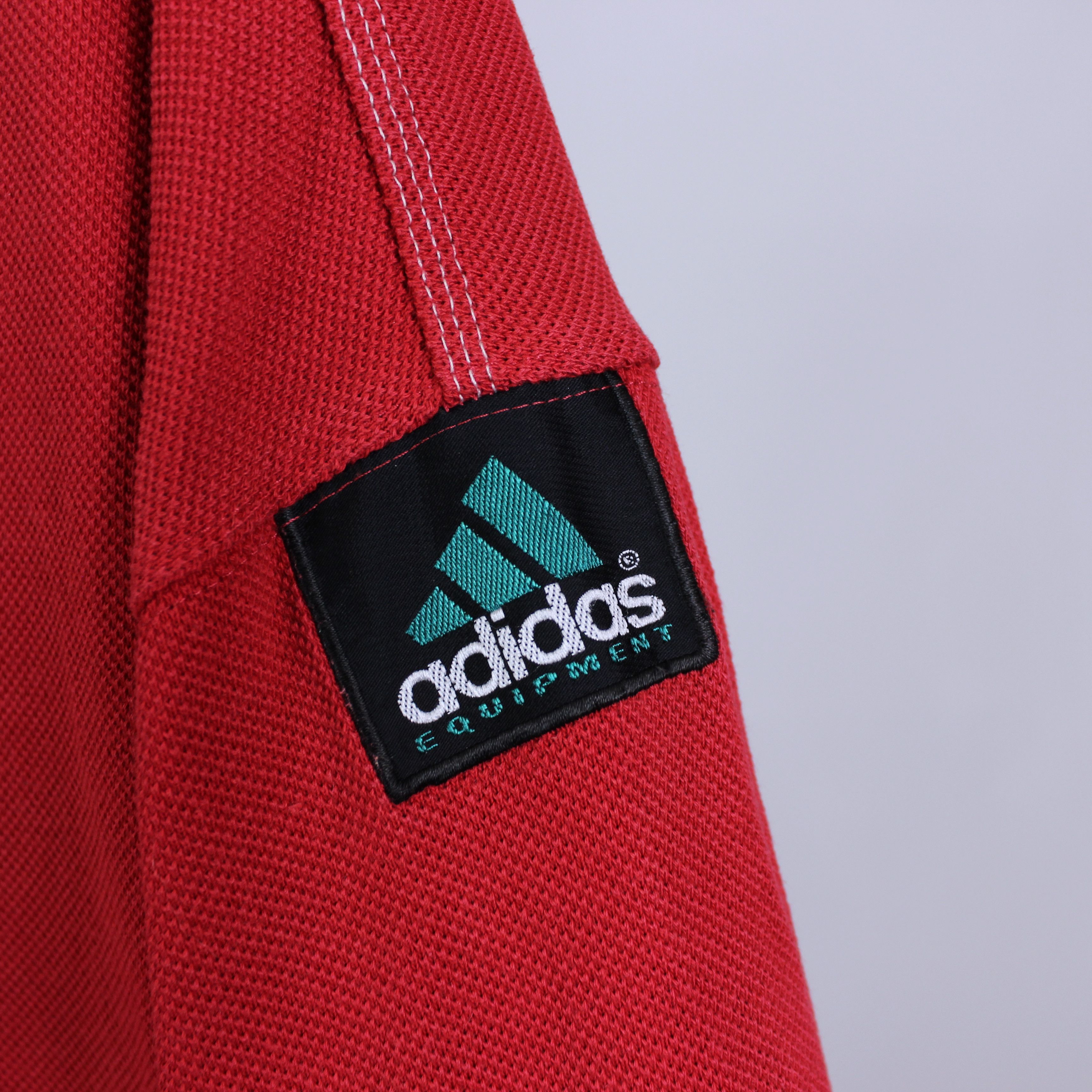 Adidas Vintage EQT Equipment Adidas sweatshirt rarity logo red Size US XL / EU 56 / 4 - 3 Thumbnail