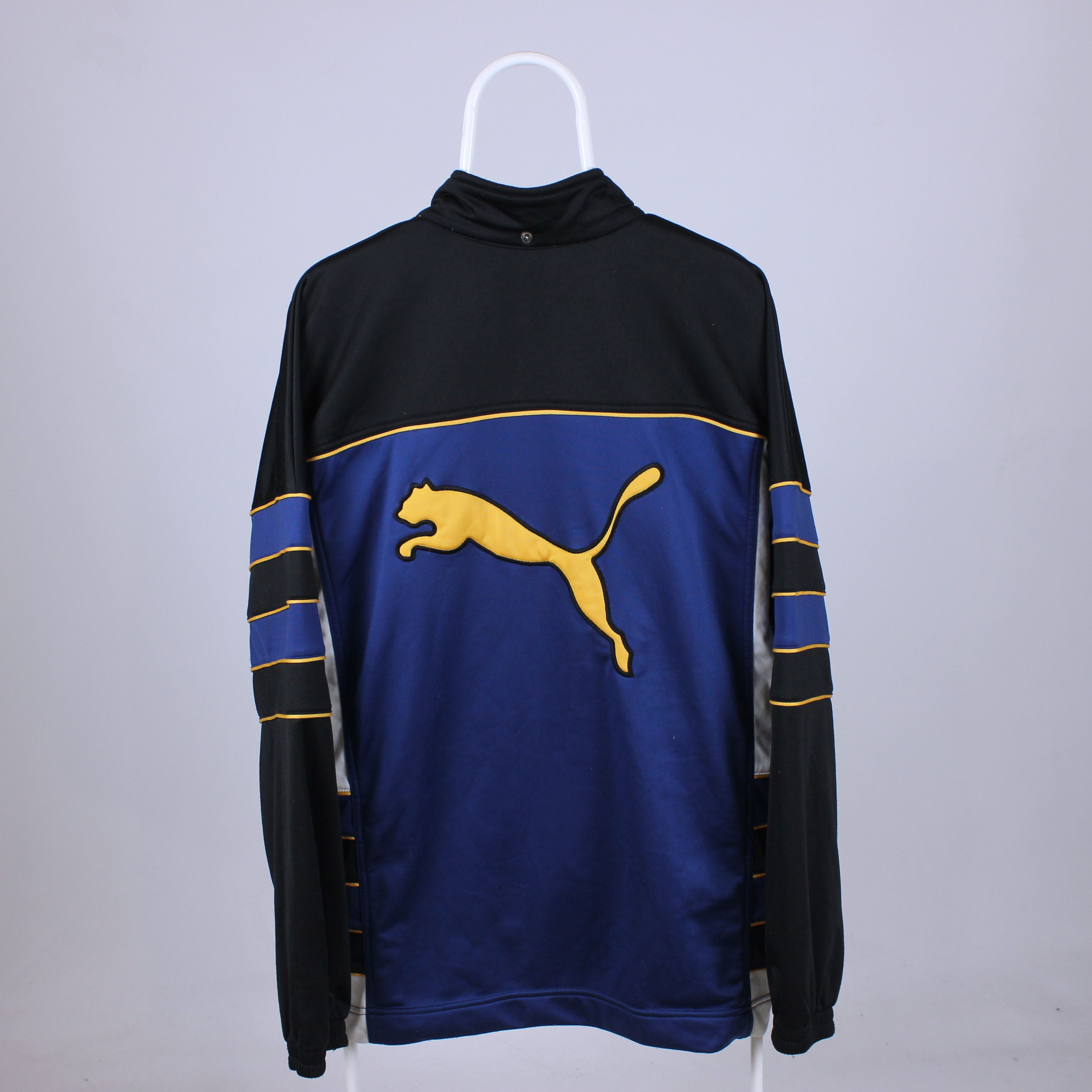 Puma Vintage Puma Tracksuit Jacket big logo Size US XL / EU 56 / 4 - 1 Thumbnail