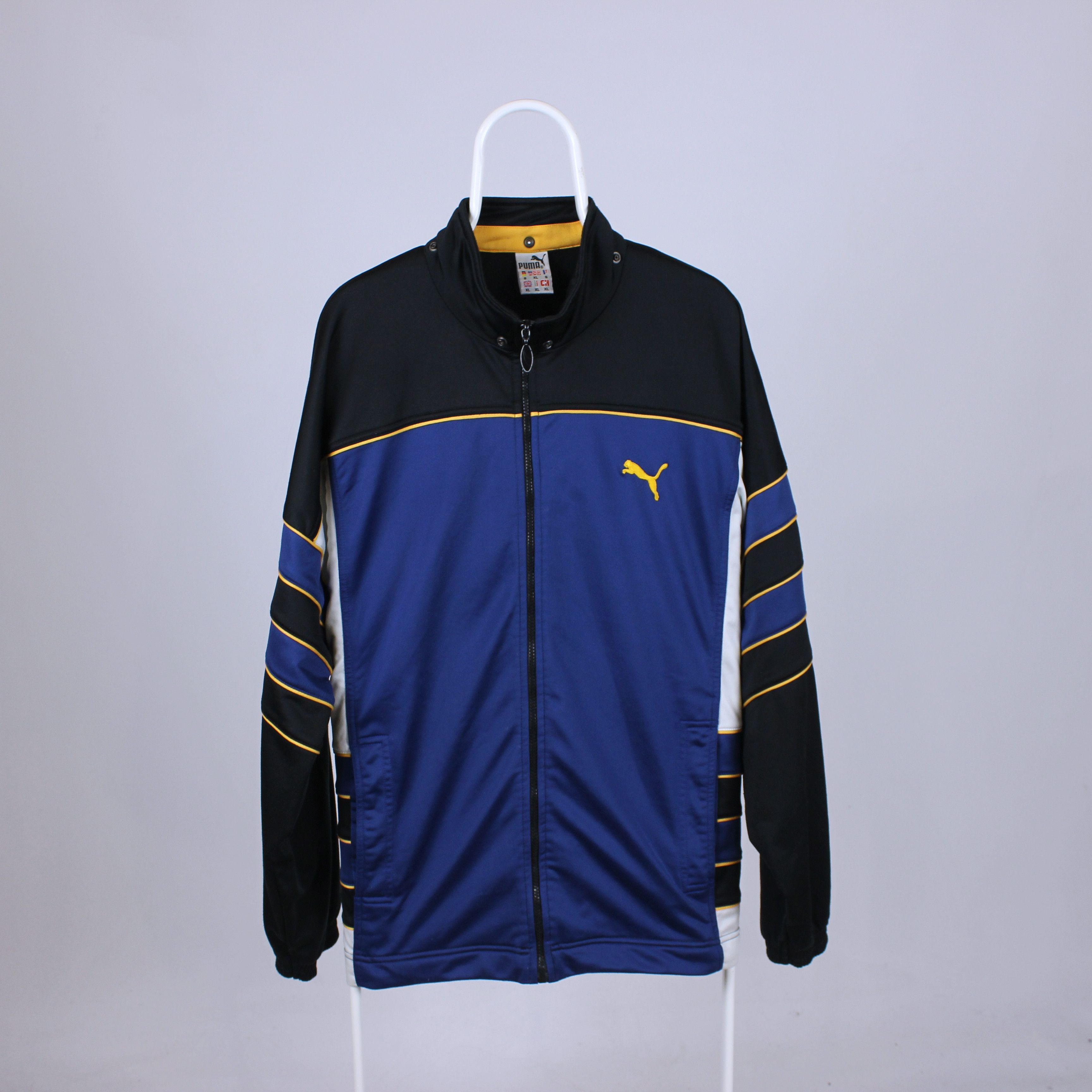 Puma Vintage Puma Tracksuit Jacket big logo Size US XL / EU 56 / 4 - 3 Thumbnail