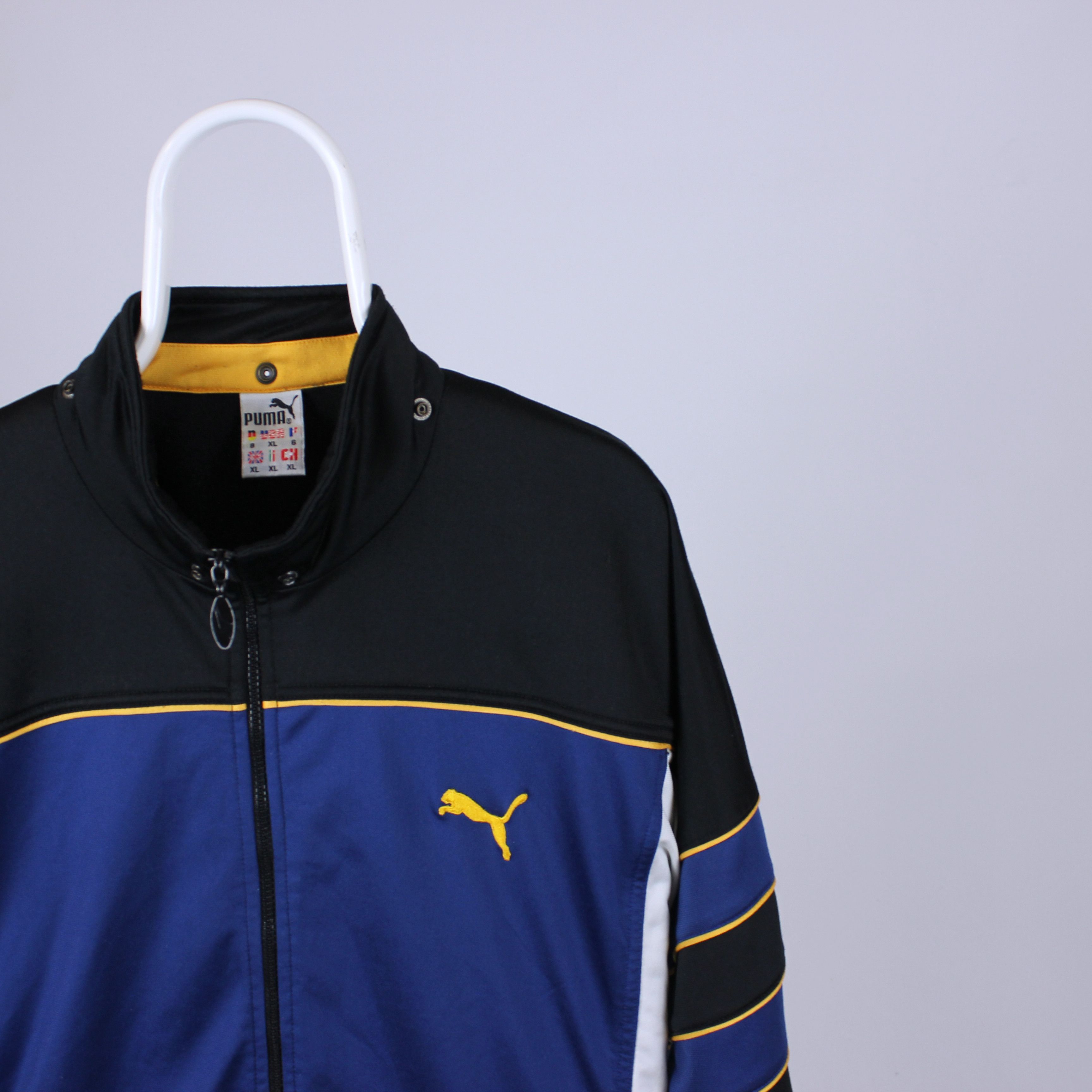 Puma Vintage Puma Tracksuit Jacket big logo Size US XL / EU 56 / 4 - 2 Thumbnail
