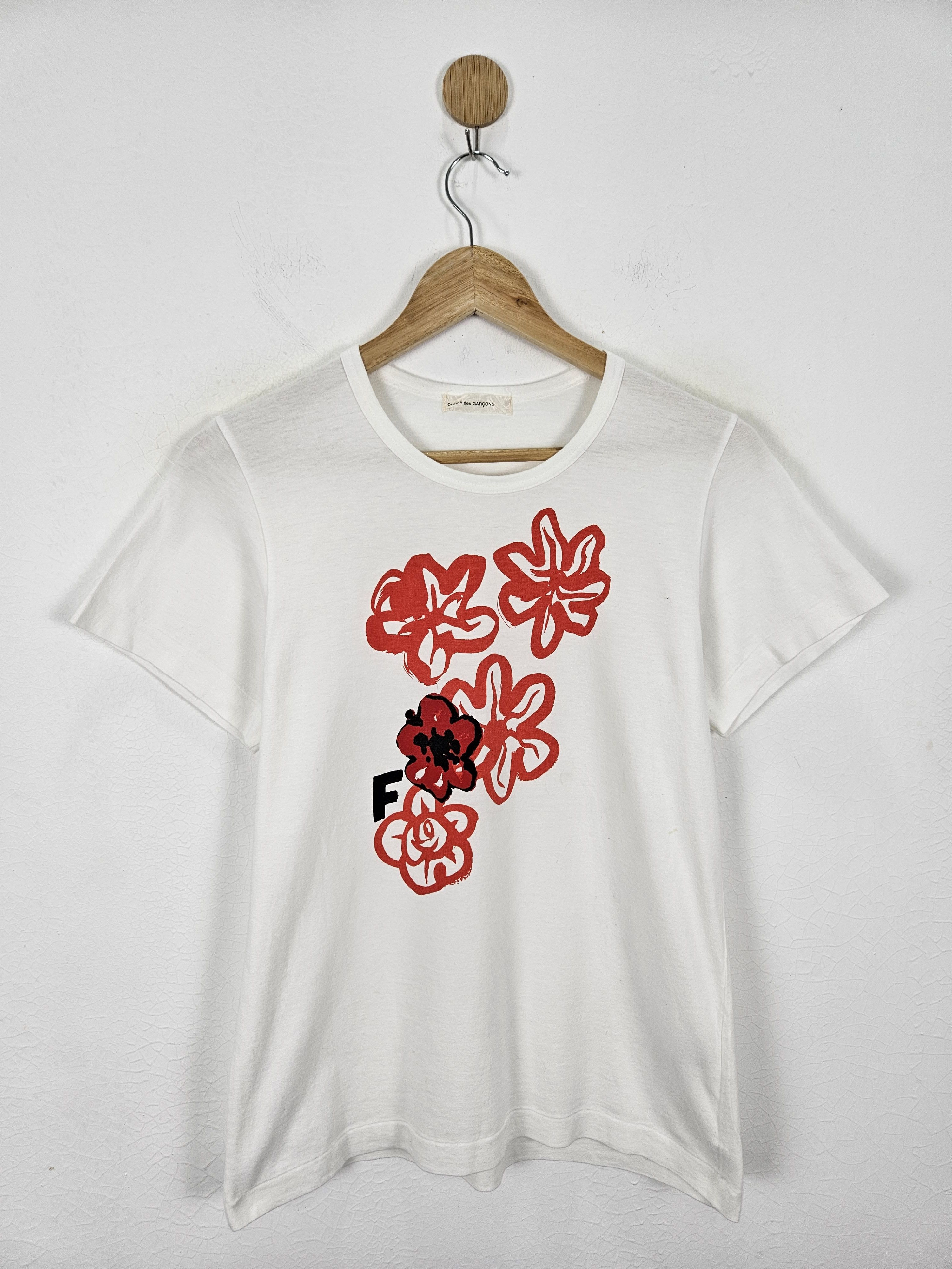 Comme des Garcons CDG Flower shirt