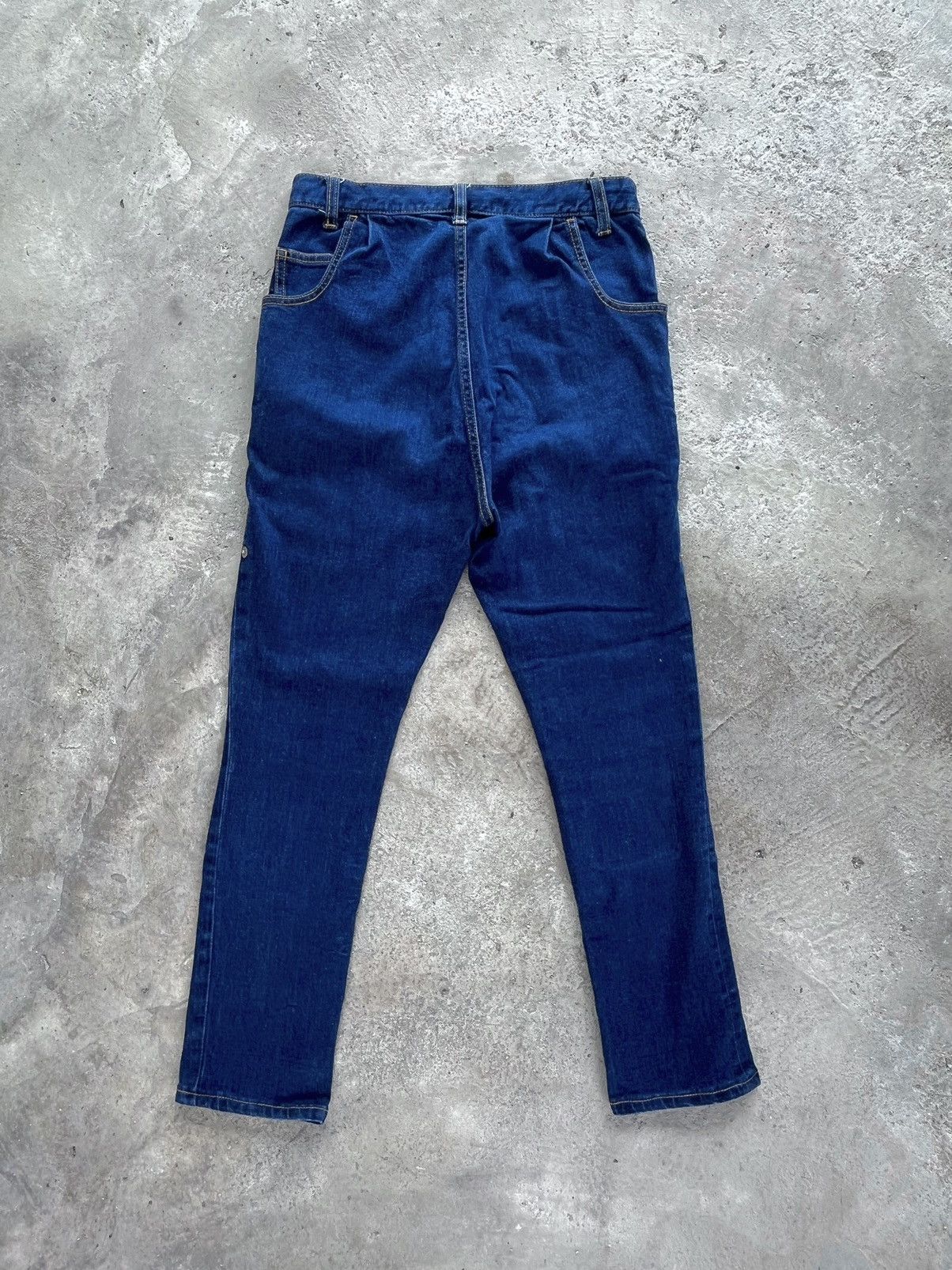 Issey Miyake × mercibeaucoup Mercibeaucoup Drop Crotch Denim Pants Size US 29 - 10 Thumbnail