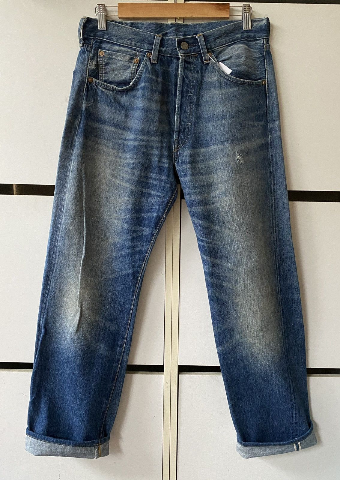 Levi's VINTAGE Y2K LEVIS 501 29X32 BIG E SELVEDGE JEAN Size US 29 - 1 Thumbnail
