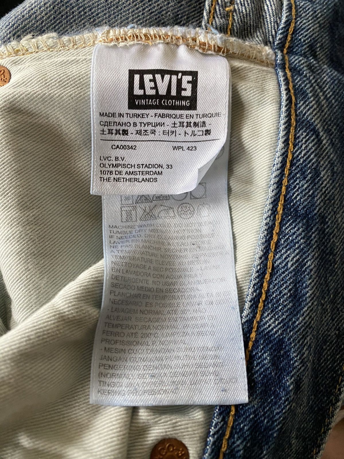 Levi's VINTAGE Y2K LEVIS 501 29X32 BIG E SELVEDGE JEAN Size US 29 - 13 Thumbnail