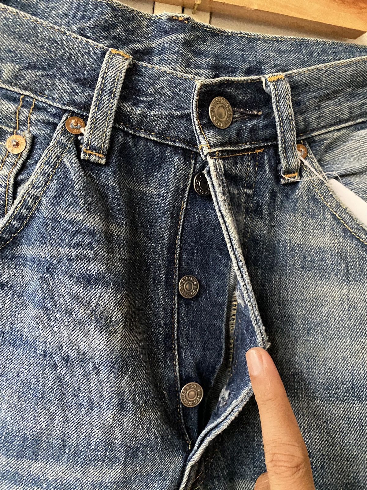 Levi's VINTAGE Y2K LEVIS 501 29X32 BIG E SELVEDGE JEAN Size US 29 - 5 Thumbnail