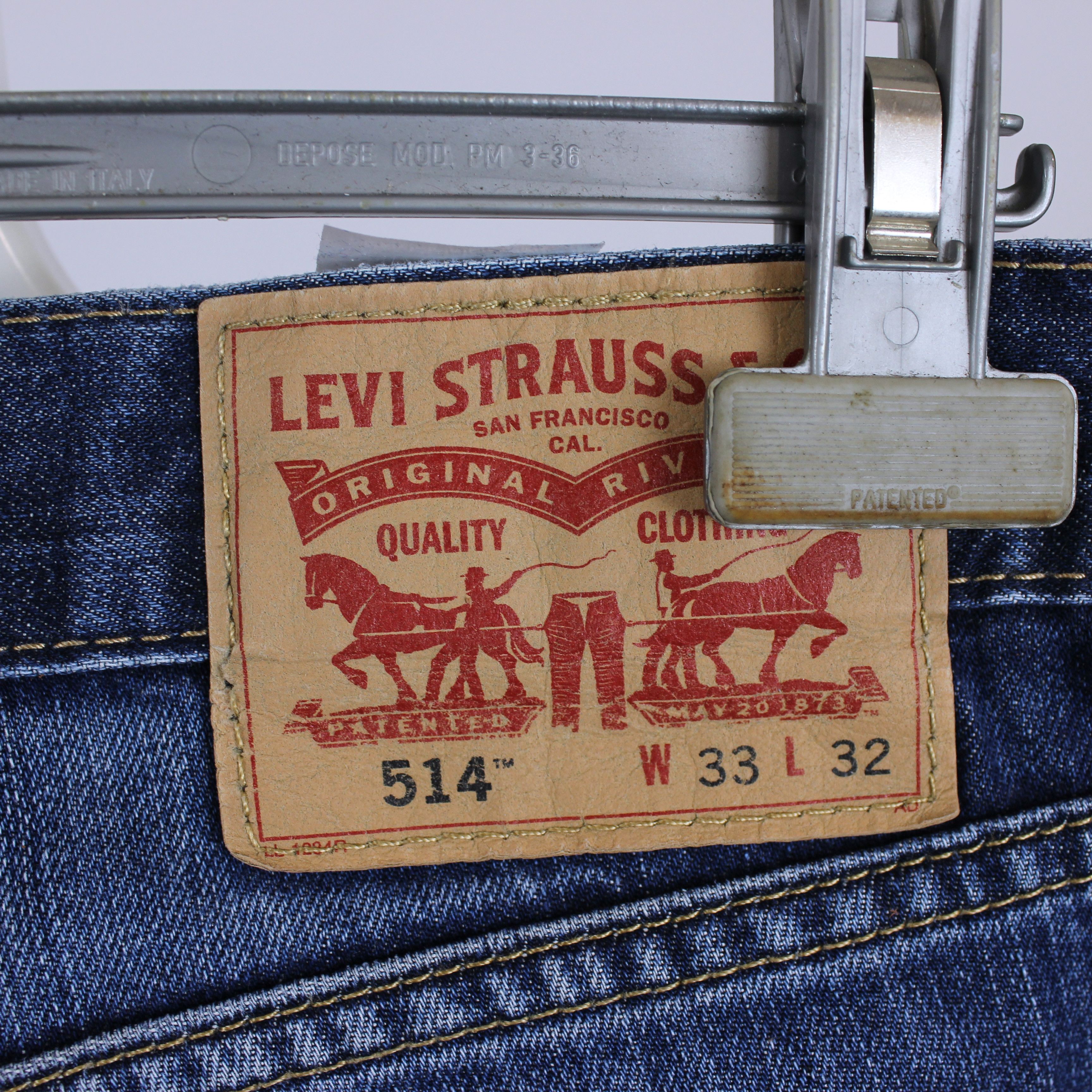 Levi's Vintage levis 514 short rare denim jeans Size US 33 - 3 Thumbnail