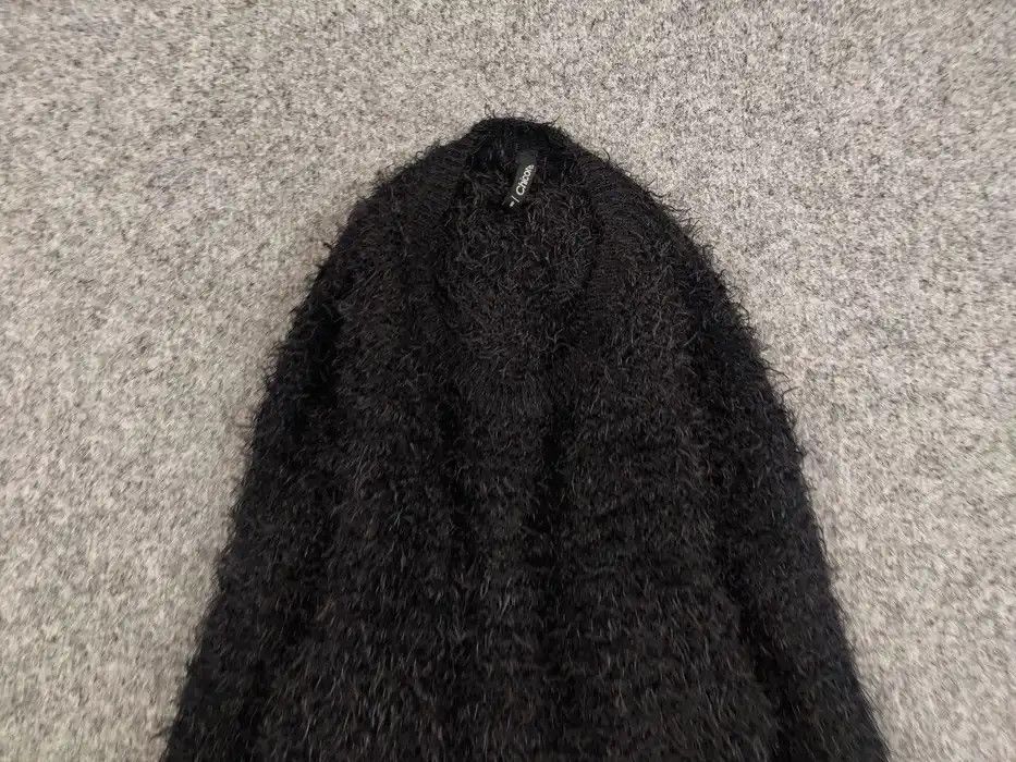 Japanese Brand Vintage 90's Japanese Black Mohair Style Fuzzy Sweater Size US S / EU 44-46 / 1 - 3 Thumbnail