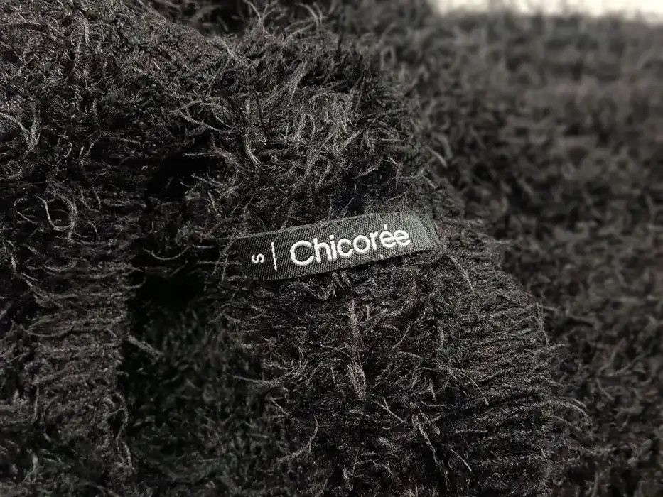 Japanese Brand Vintage 90's Japanese Black Mohair Style Fuzzy Sweater Size US S / EU 44-46 / 1 - 8 Thumbnail