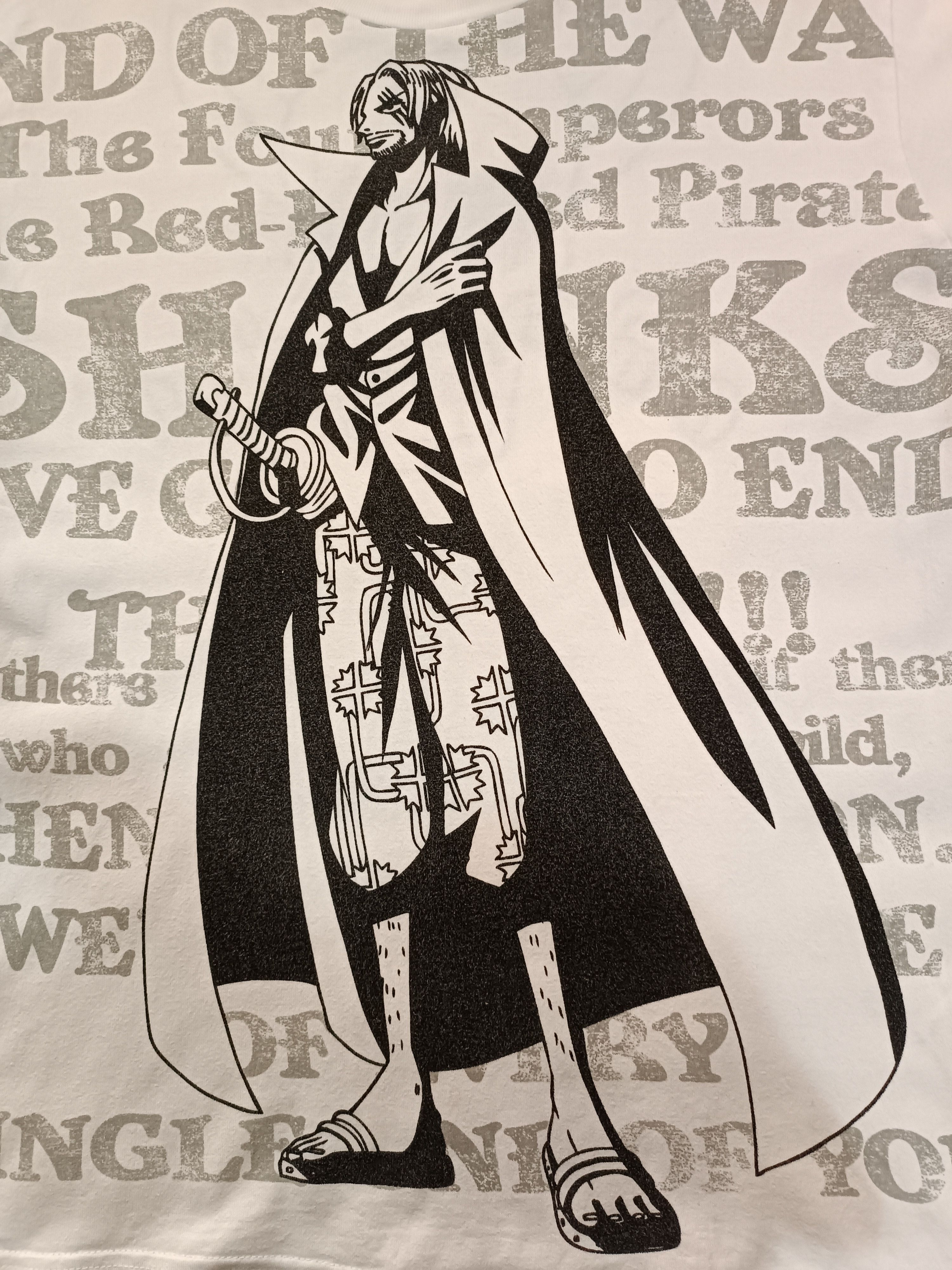 Cartoon Network One Piece Red Hair Shank Tee Shirt Size US M / EU 48-50 / 2 - 5 Thumbnail