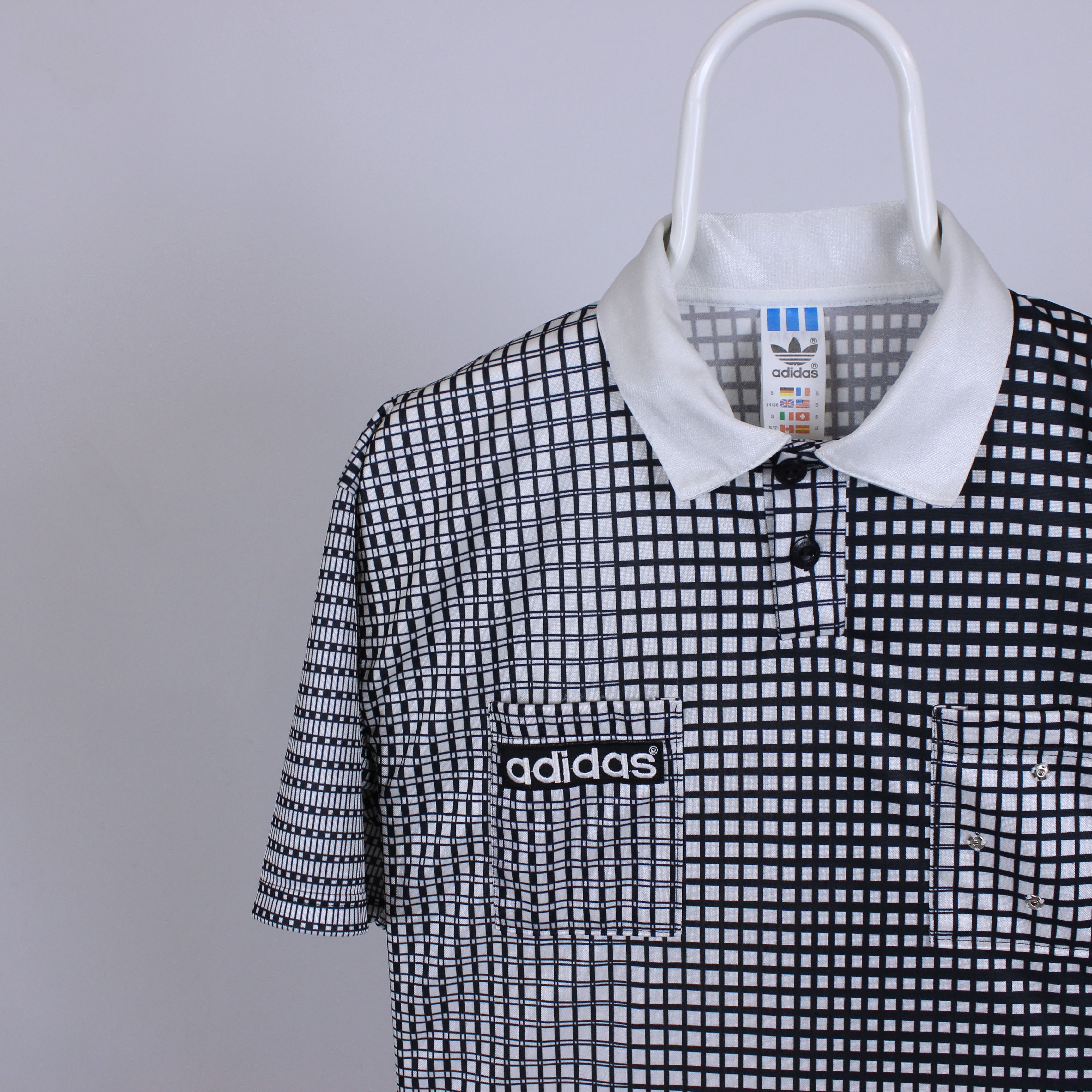 Adidas Vintage adidas polo shirt tenis rare golf S Size US S / EU 44-46 / 1 - 4 Thumbnail