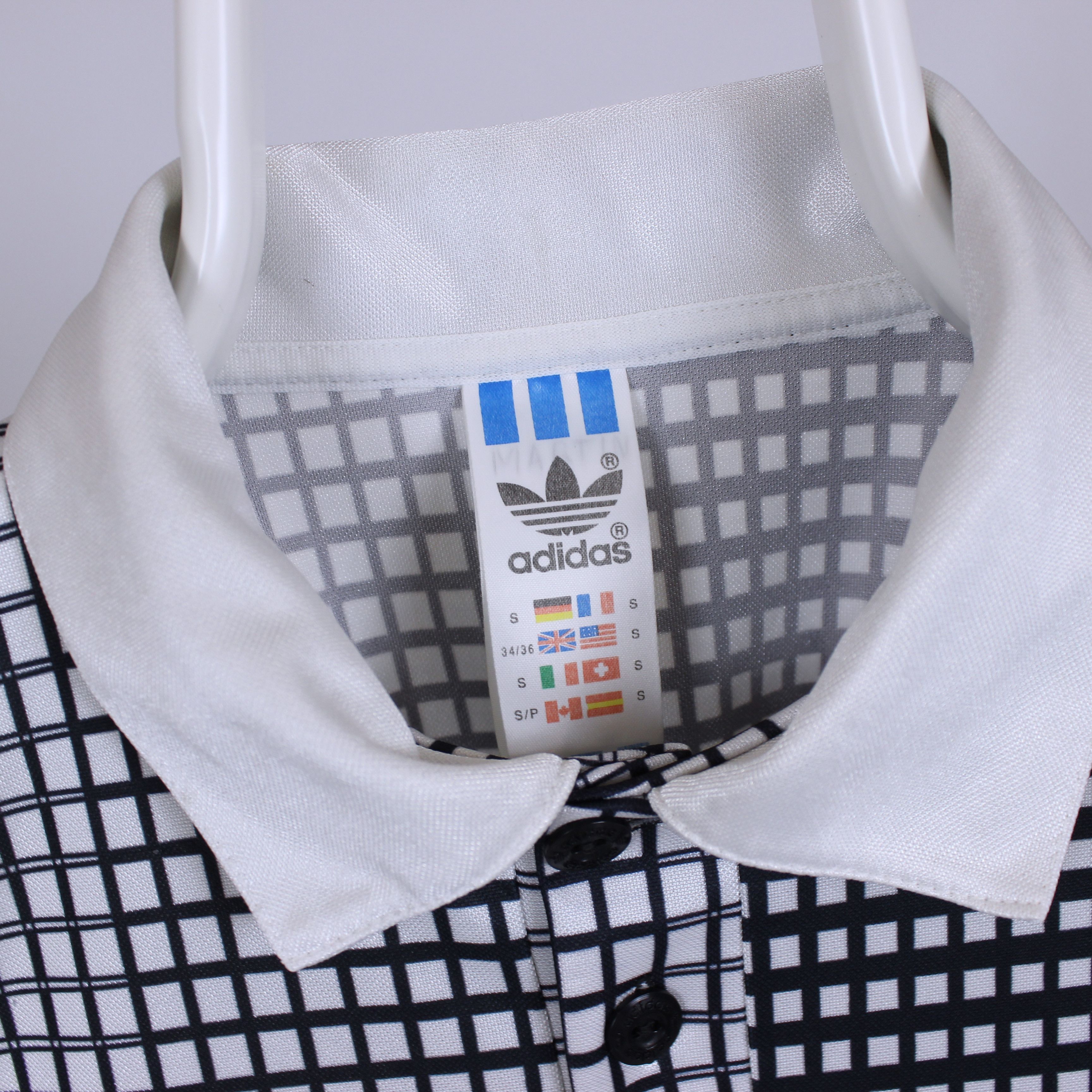 Adidas Vintage adidas polo shirt tenis rare golf S Size US S / EU 44-46 / 1 - 5 Thumbnail