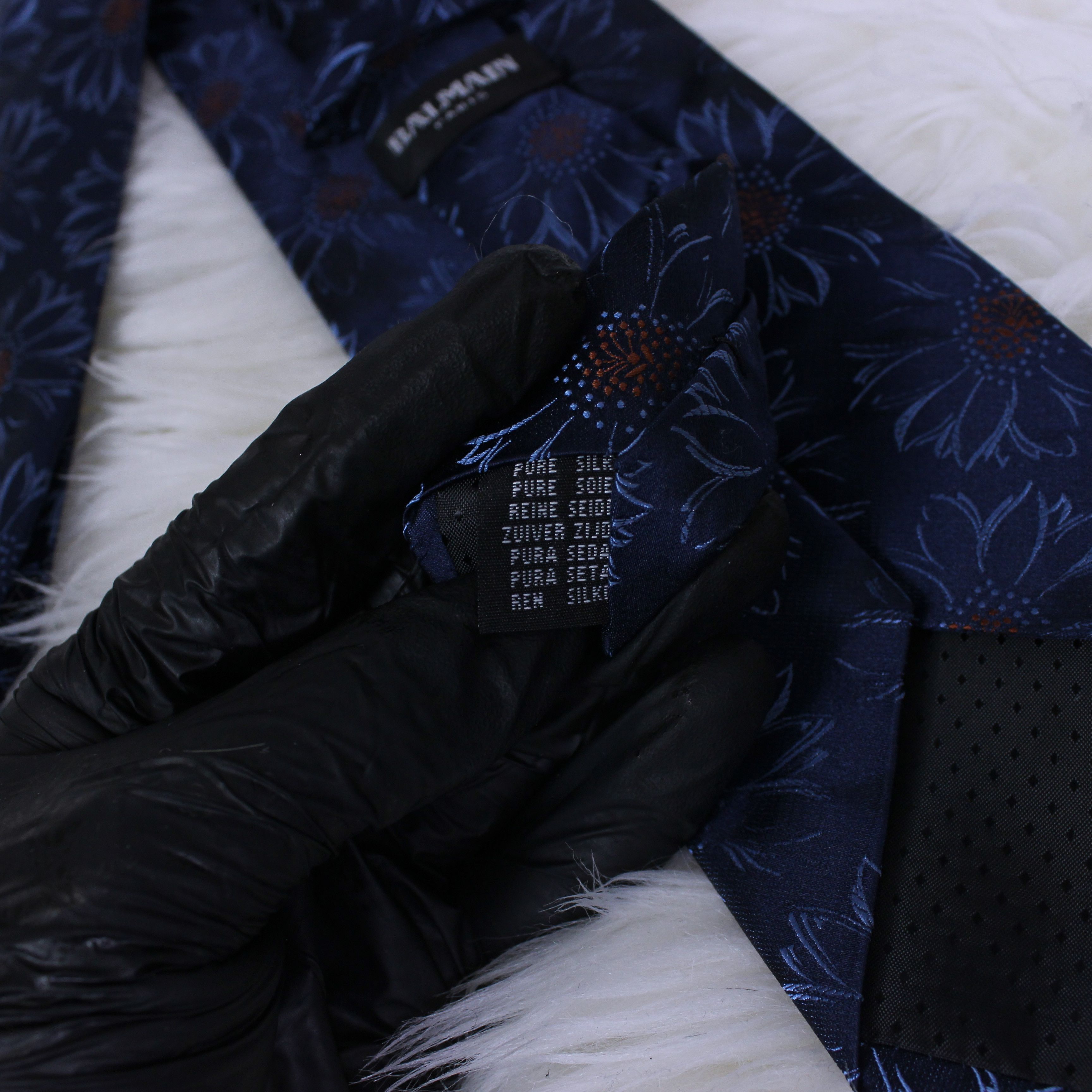 Balmain Vintage Balmain tie rarity Size ONE SIZE - 5 Thumbnail