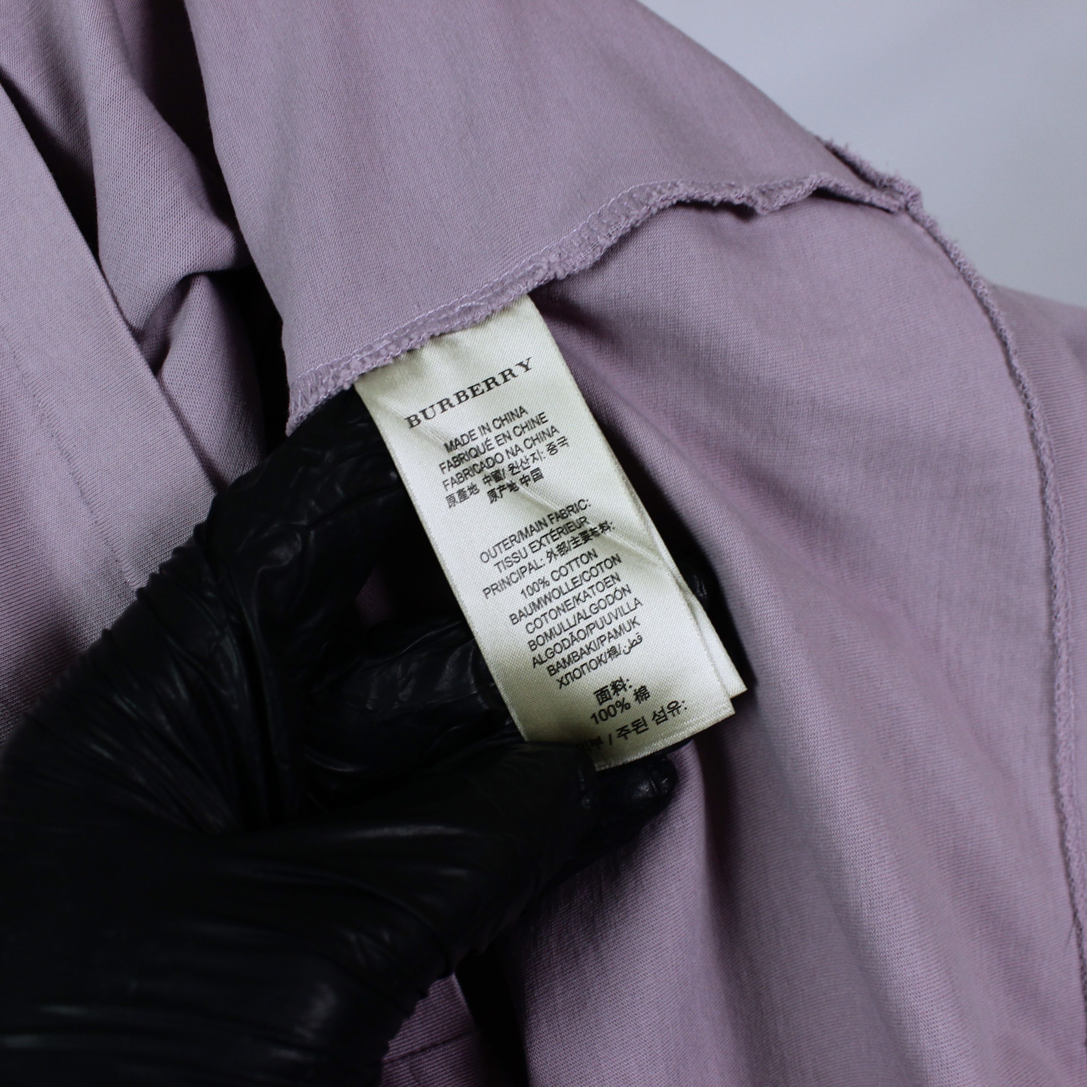 Burberry Burberry vintage t shirt Tee rarity light purple L XL Tee Size US M / EU 48-50 / 2 - 8 Thumbnail