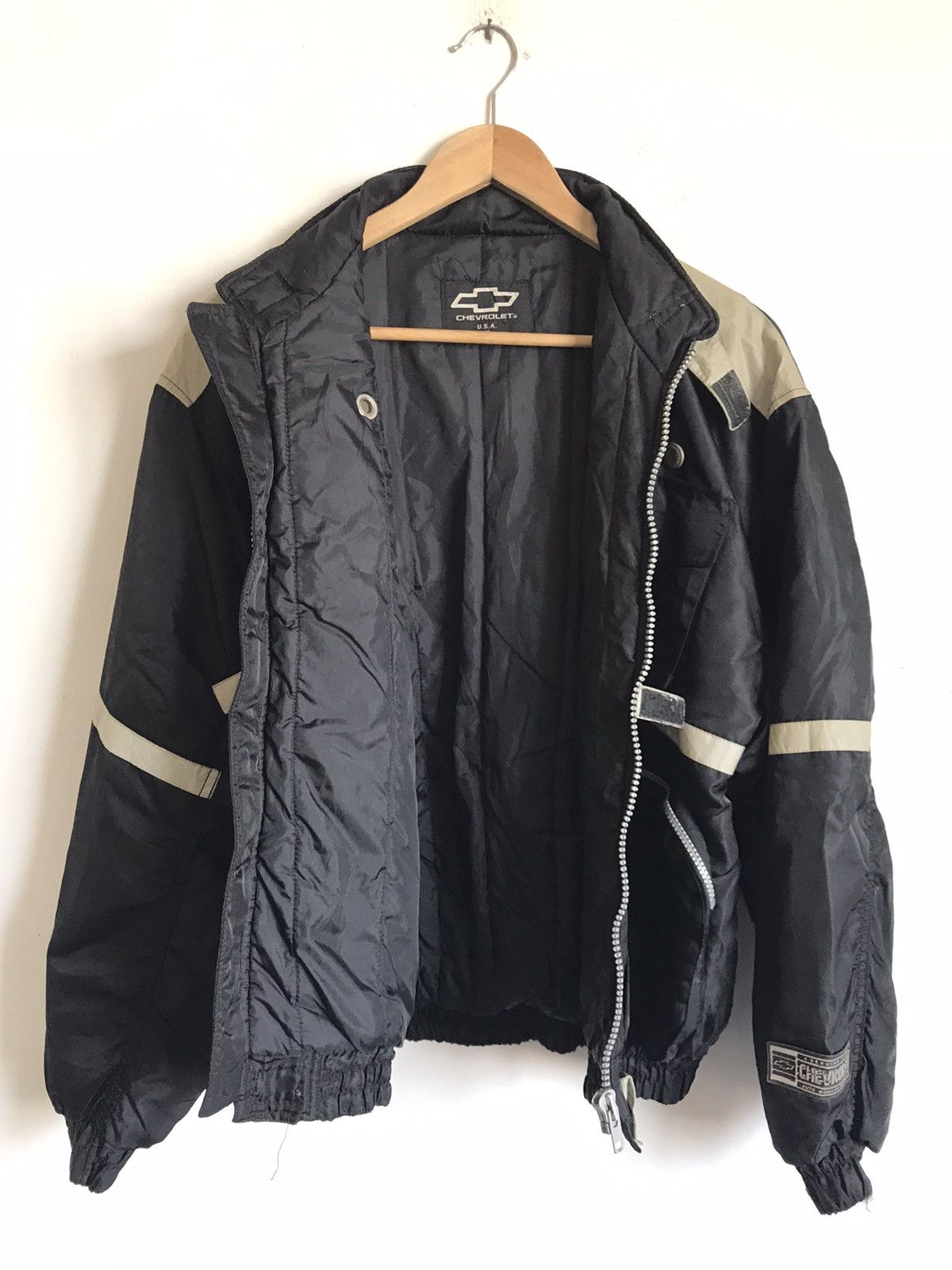 Sports Specialties × Vintage 🇺🇸Vintage Chevrolet Racing Bomber Jacket Size US M / EU 48-50 / 2 - 6 Thumbnail