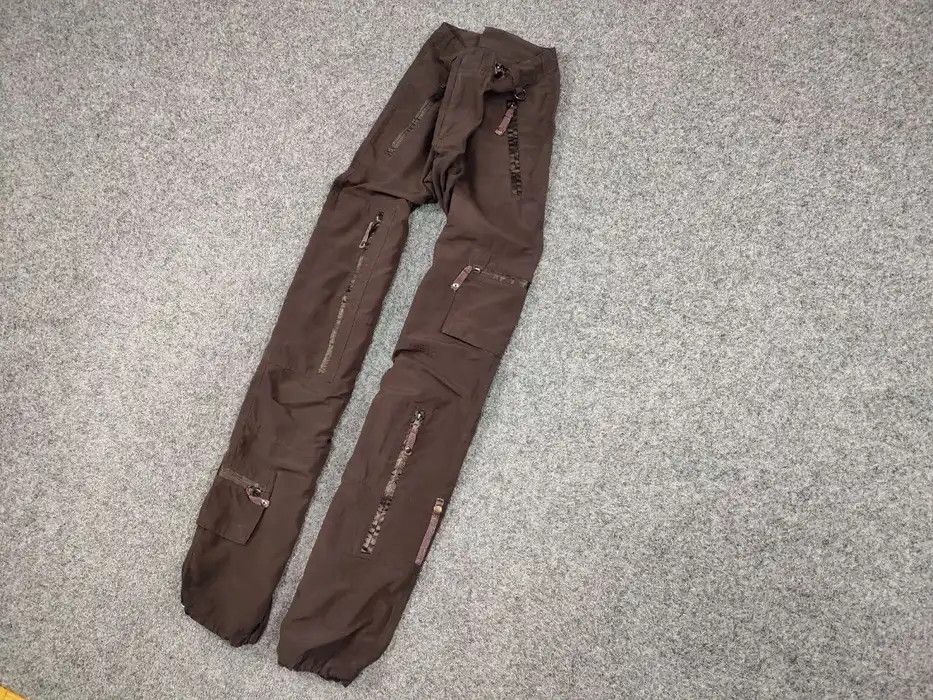 Japanese Brand Vintage 90's Japanese Baggy Multi Pocket Cargo pants Womens Size 30" / US 8 / IT 44 - 2 Thumbnail