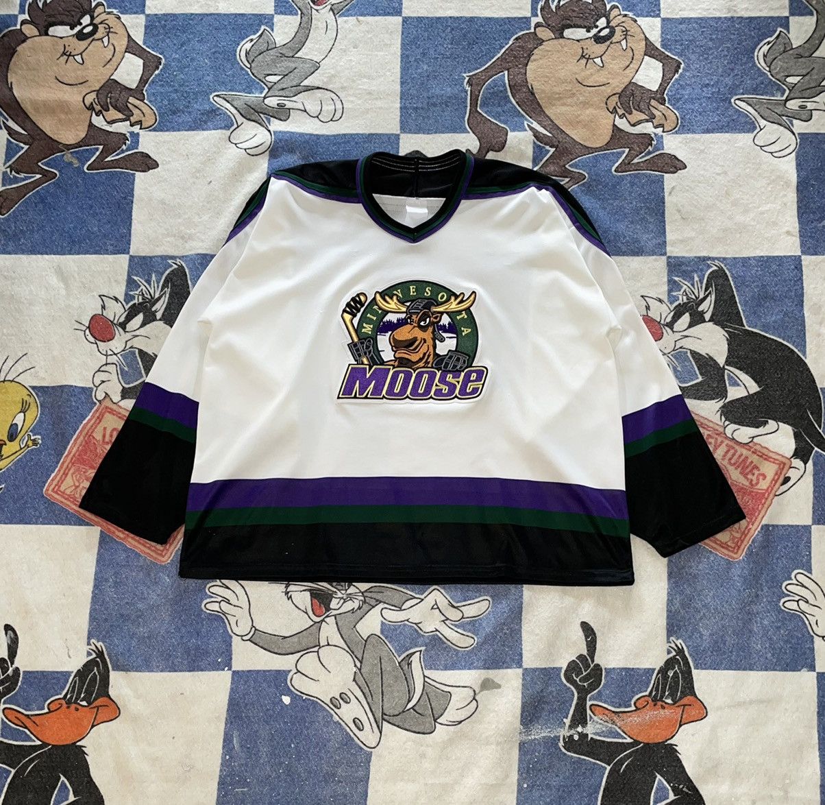 NHL Vintage Minnesota moose jersey Size US XXL / EU 58 / 5 - 1 Thumbnail