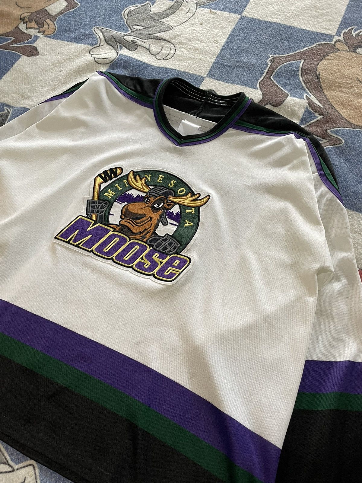 NHL Vintage Minnesota moose jersey Size US XXL / EU 58 / 5 - 2 Thumbnail