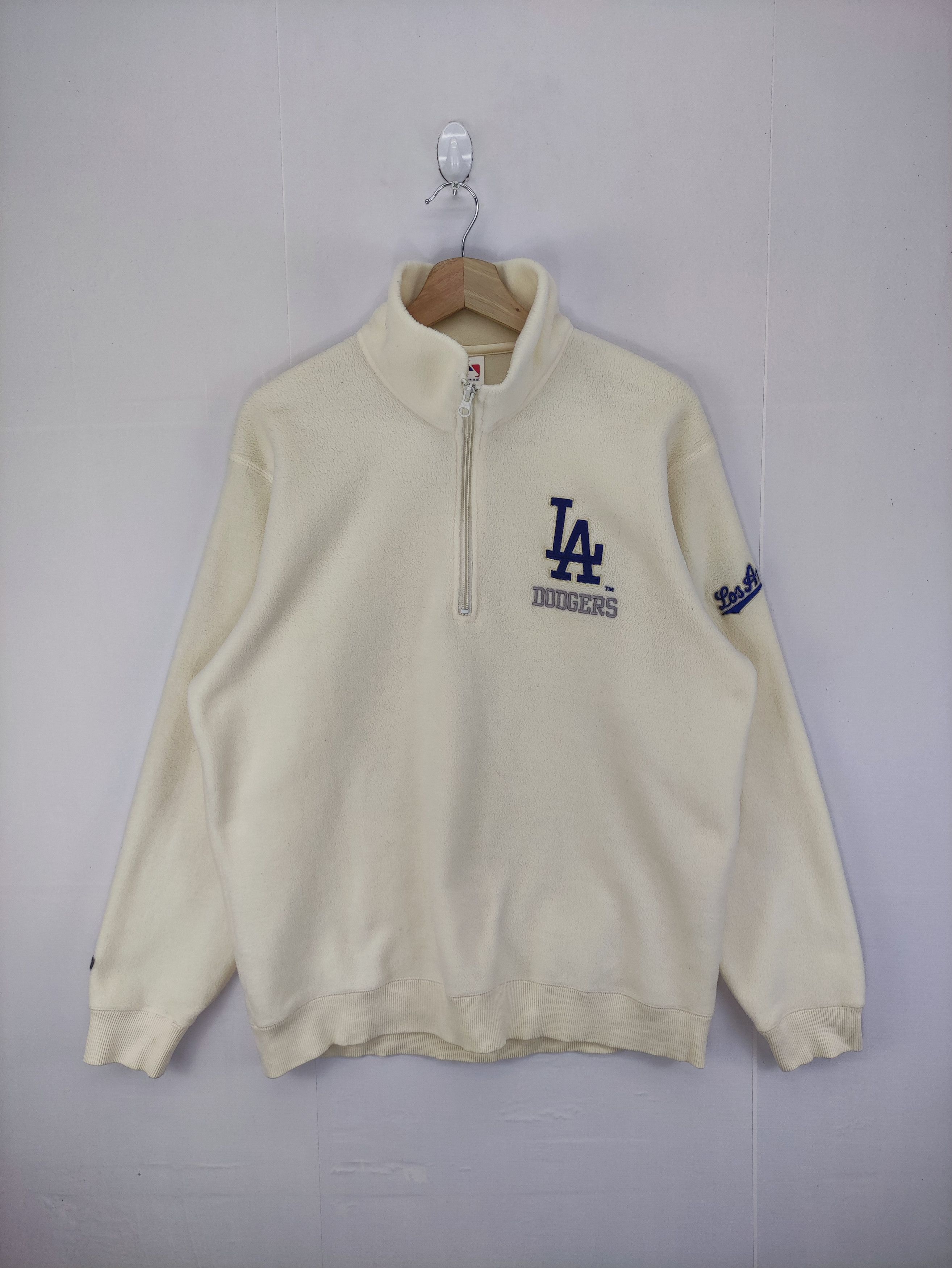 MLB Vintage MLB Los Angeles Dodgers Fleece Sweater Half Zip Size US L / EU 52-54 / 3 - 1 Thumbnail