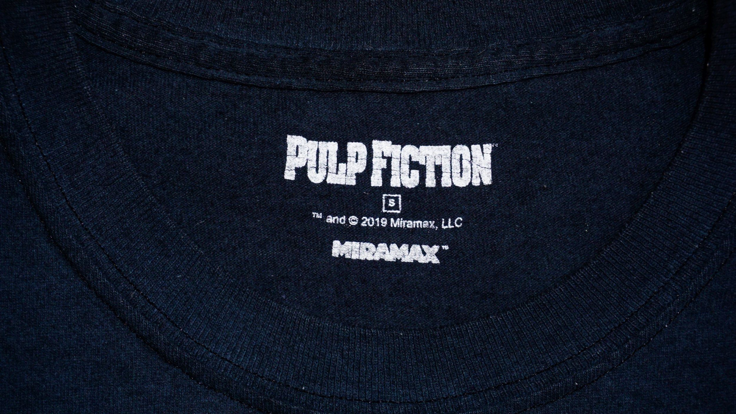 Vintage Pulp Fiction Mia Wallace Uma Thurman Official Tshirt Size US L / EU 52-54 / 3 - 6 Thumbnail