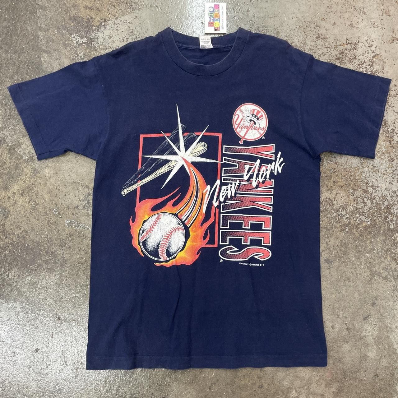 Vintage 80's NY Yankees Tee Black main image 1
