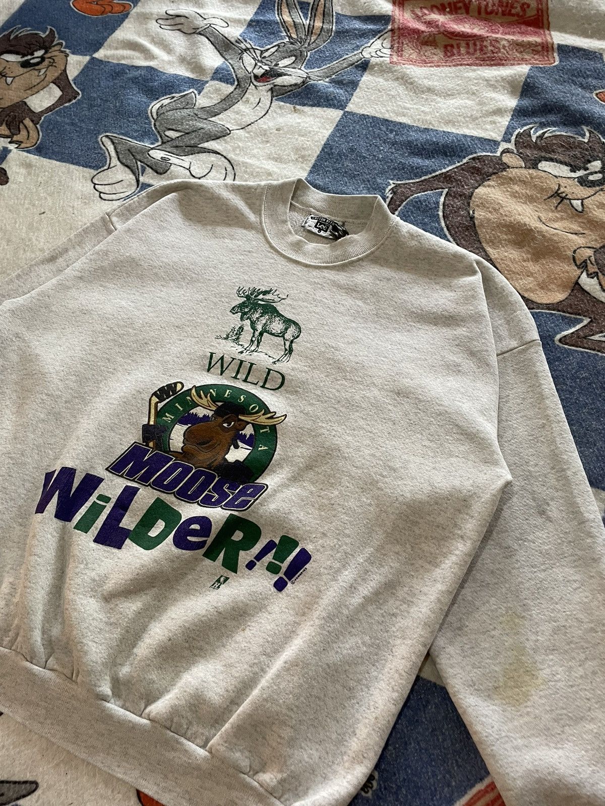 Vintage Vintage Minnesota moose sweatshirt Size US XL / EU 56 / 4 - 2 Thumbnail